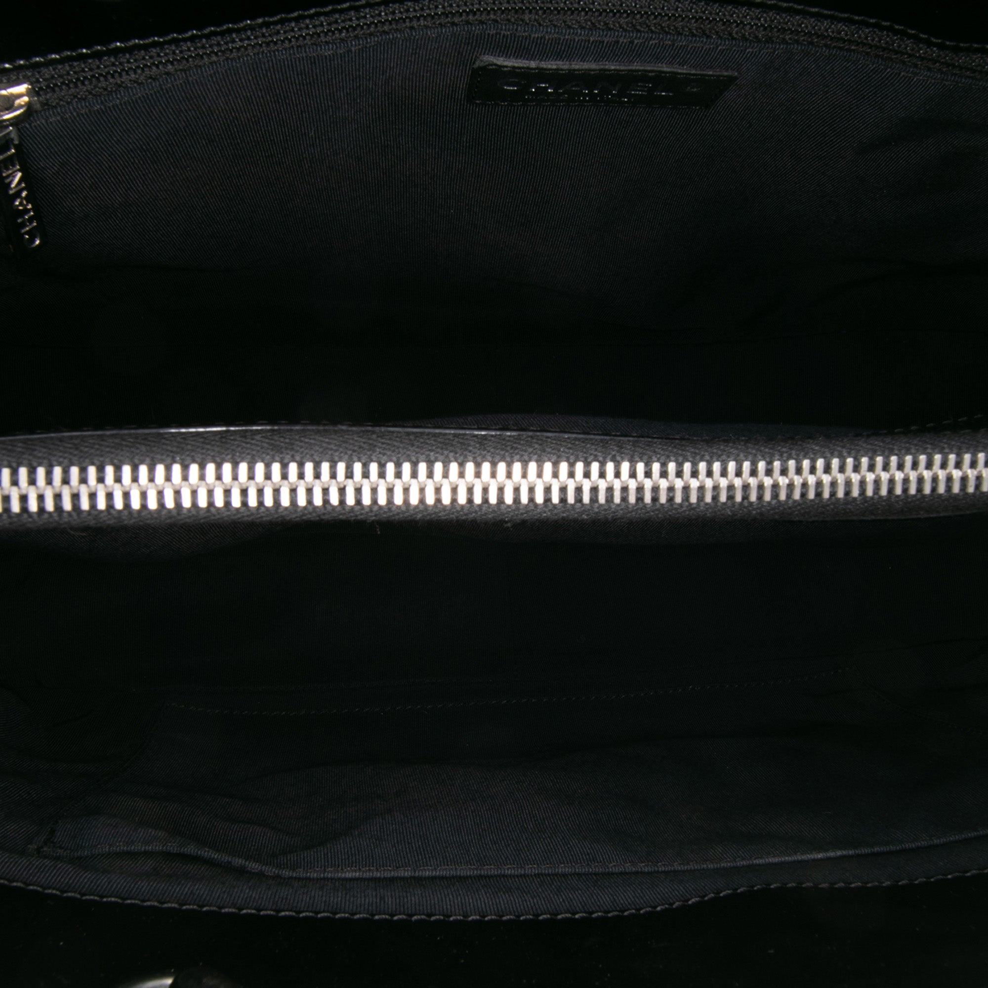 Chanel Patent Grand Shopping Tote - image 4