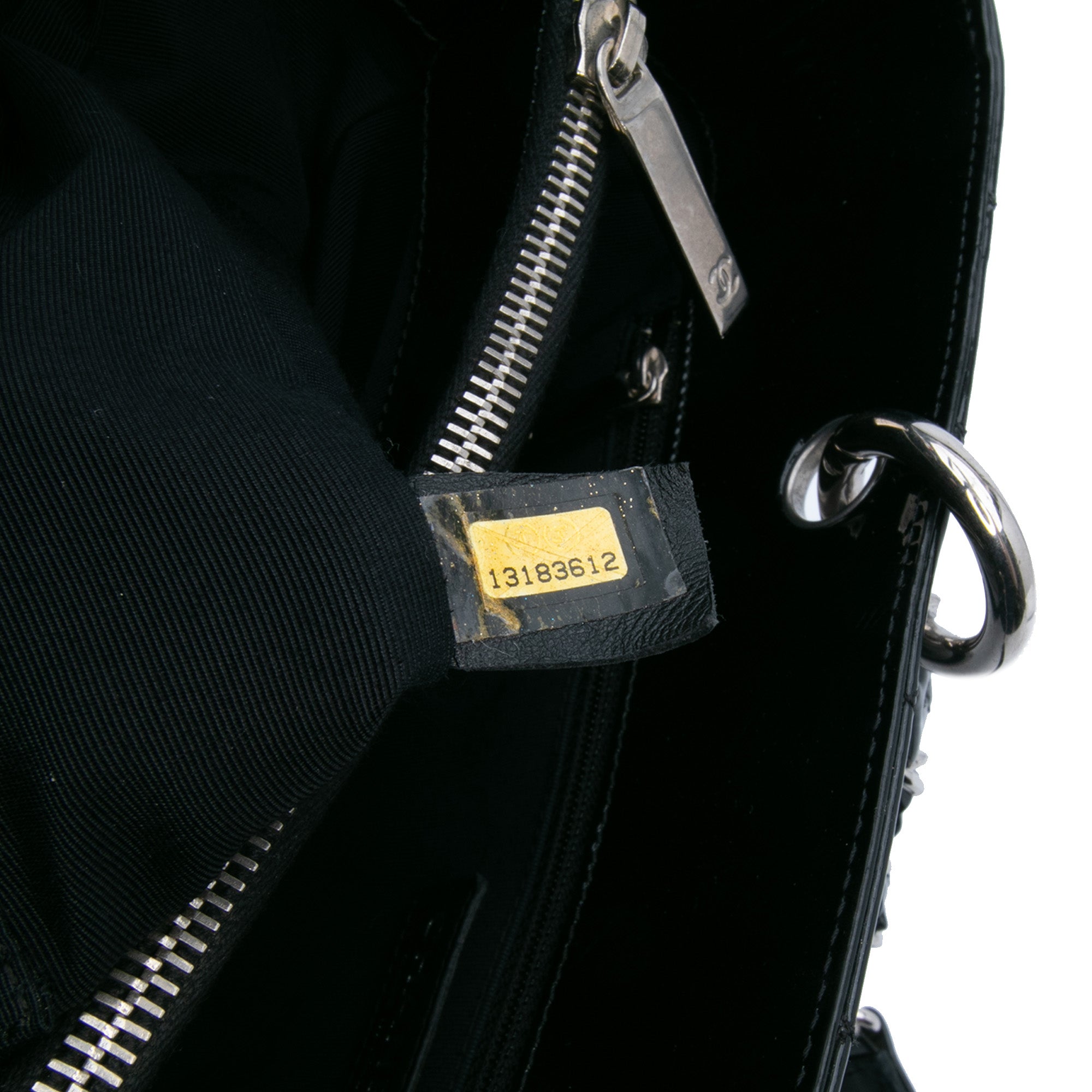 Chanel Patent Grand Shopping Tote - image 6