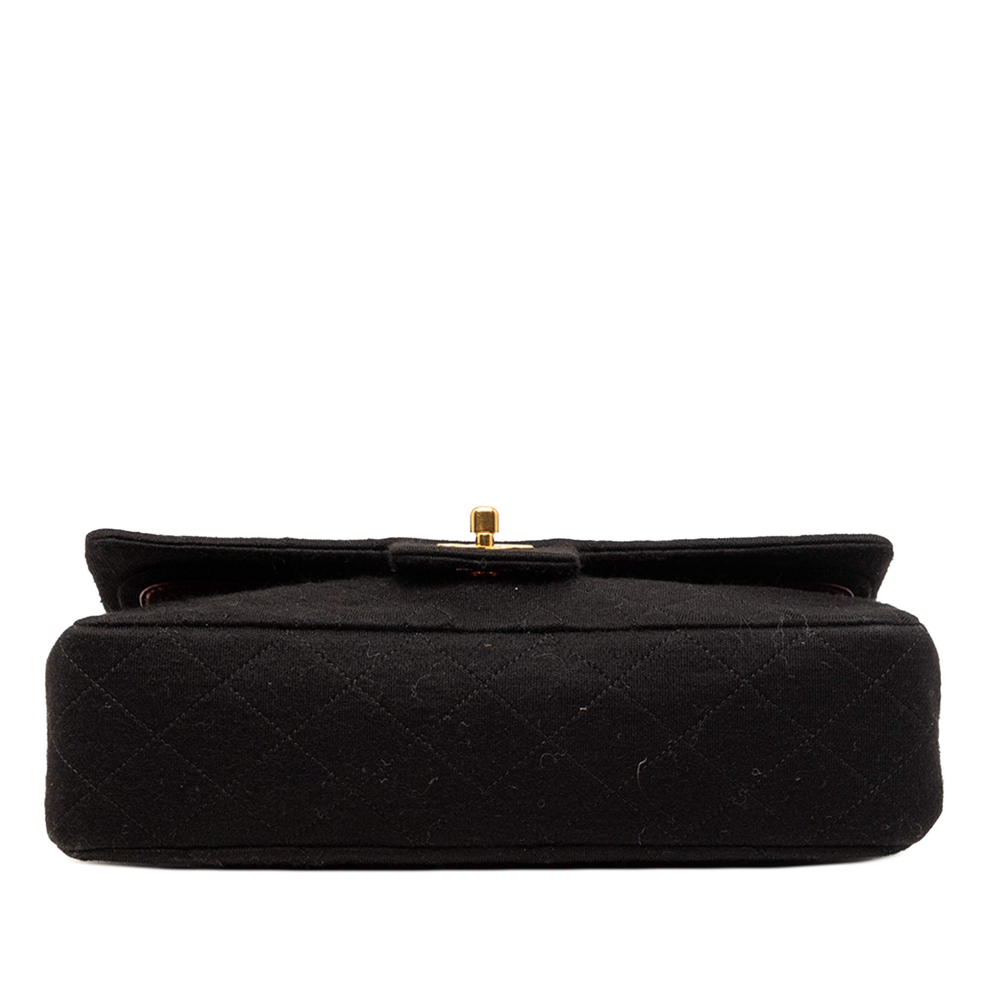 Chanel Medium Classic Jersey Bijoux Chain Double Flap - image 3