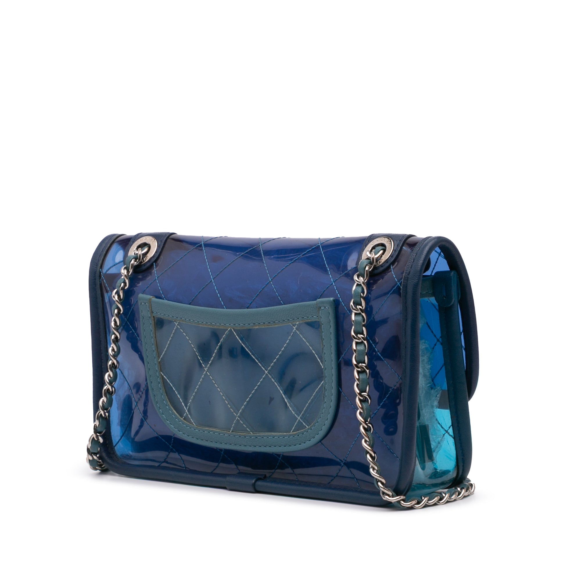 Chanel Small PVC and Lambskin Coco Splash Flap - image 2
