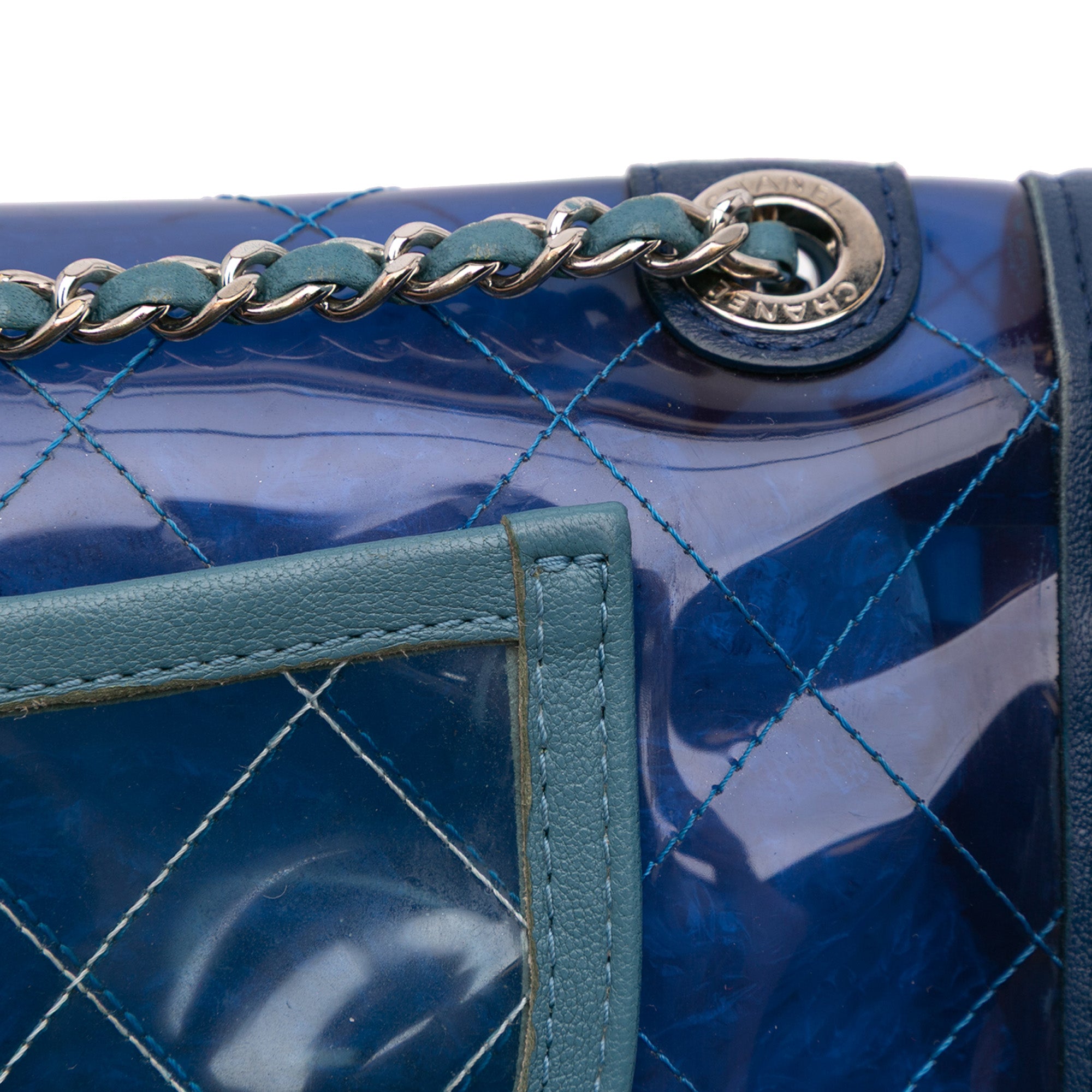 Chanel Small PVC and Lambskin Coco Splash Flap - image 9