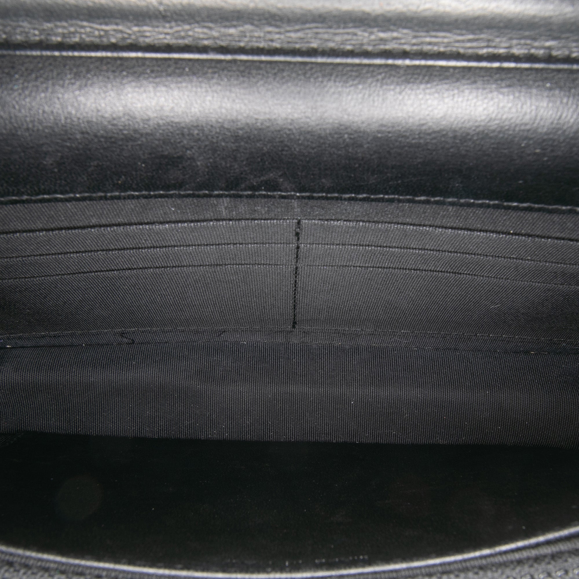 Chanel CC Embossed Lambskin Wallet on Chain - image 4