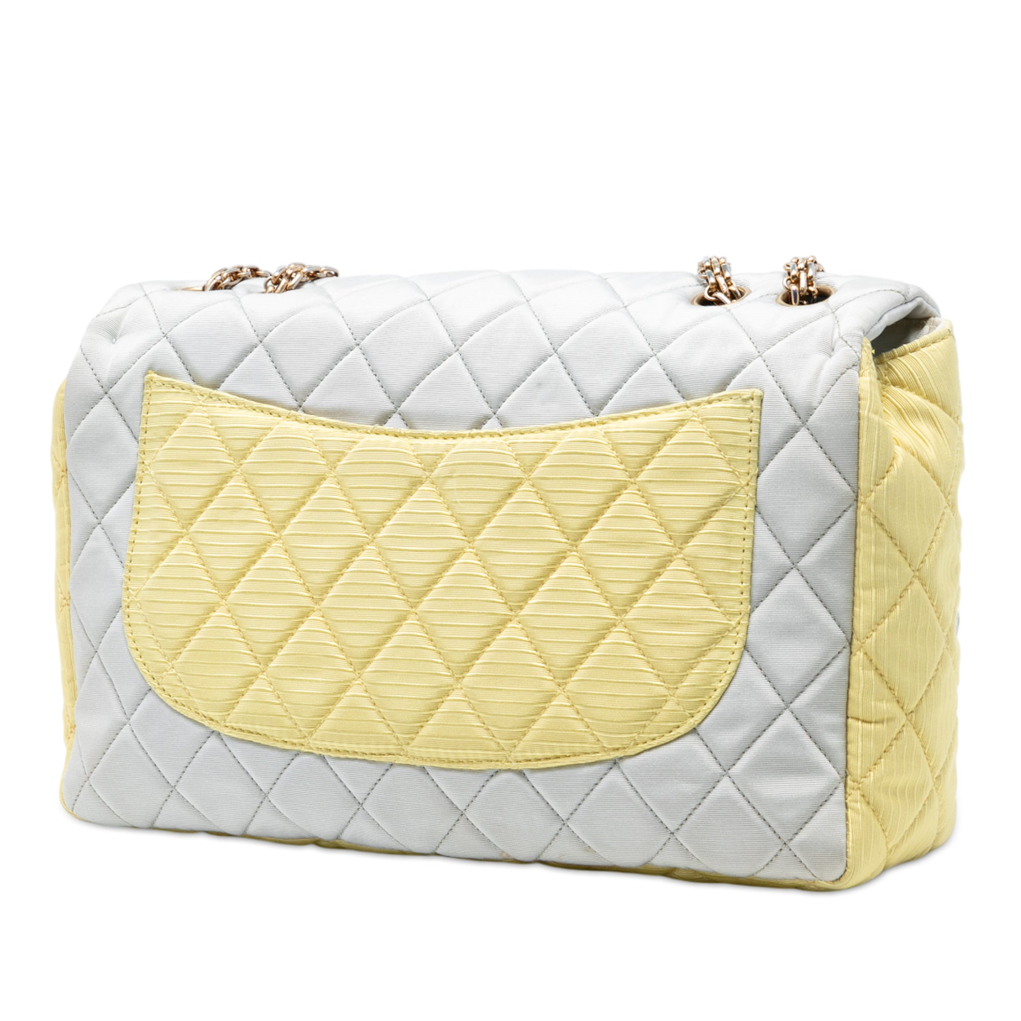 Chanel Tricolor Quilted Grosgrain Satin Reissue 2.55 Single Flap 227 - image 2