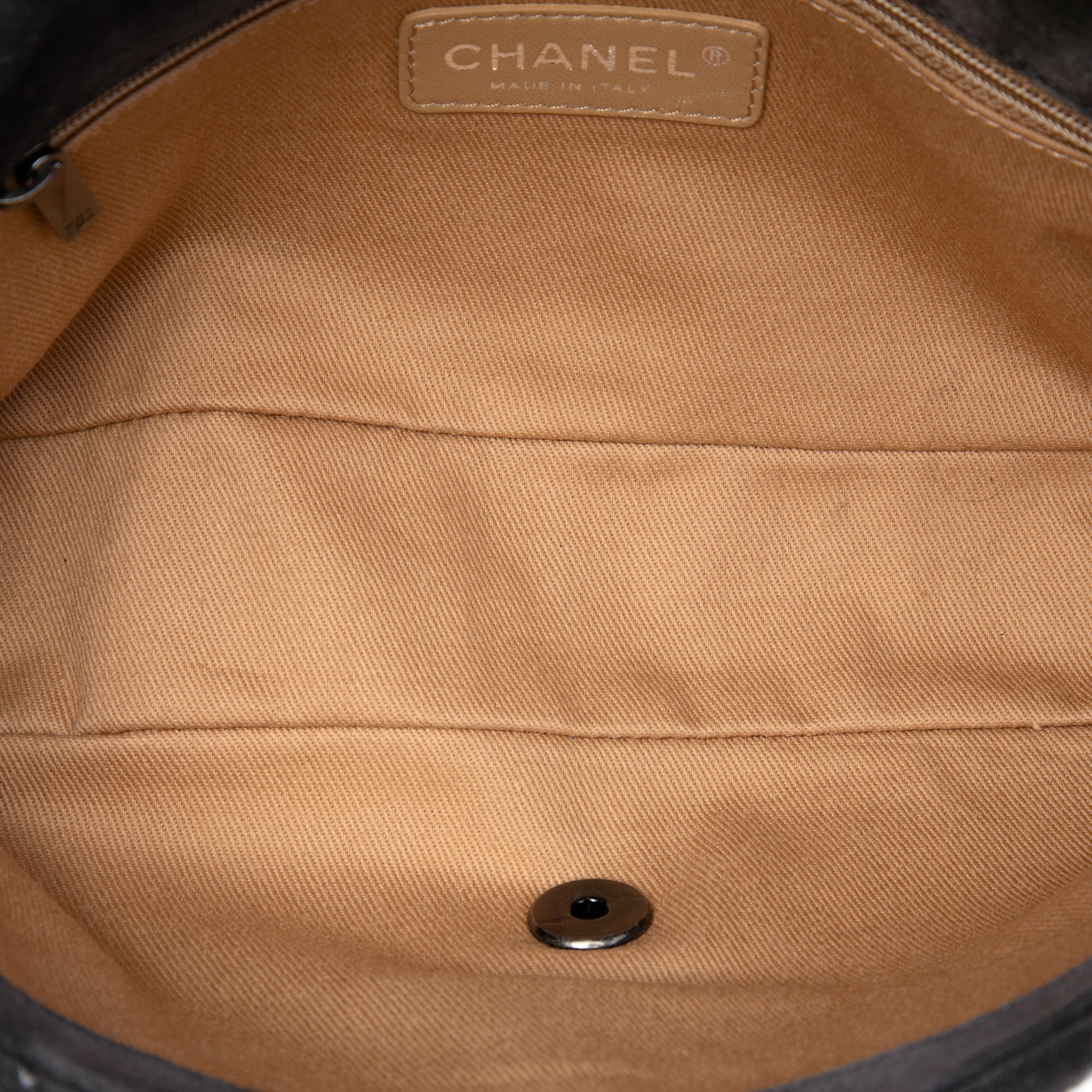 Chanel Paris Edinburgh Medium Stitched Suede Saltire Single Flap - image 4