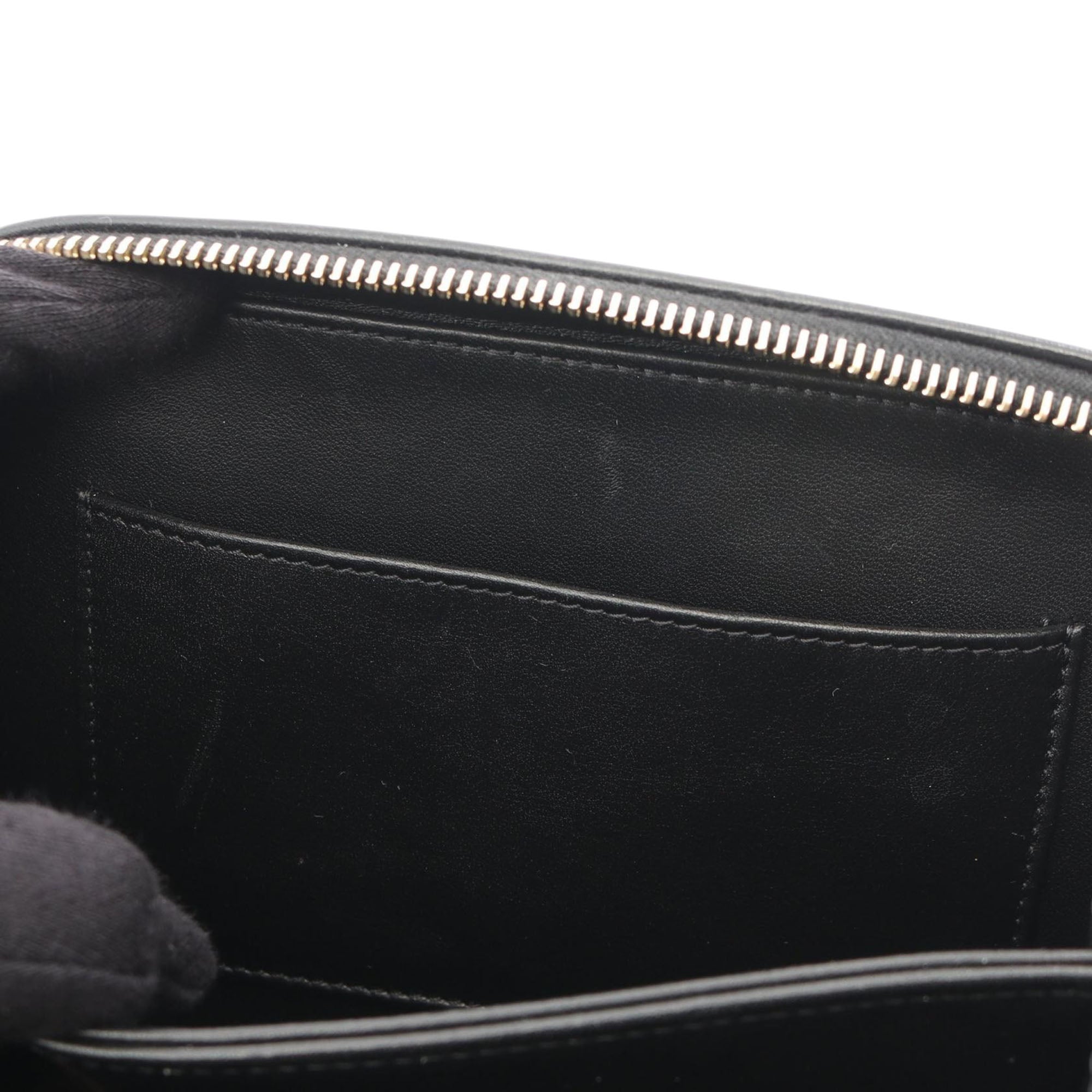 Chanel Small Lambskin CC Filigree Vanity Case - image 8
