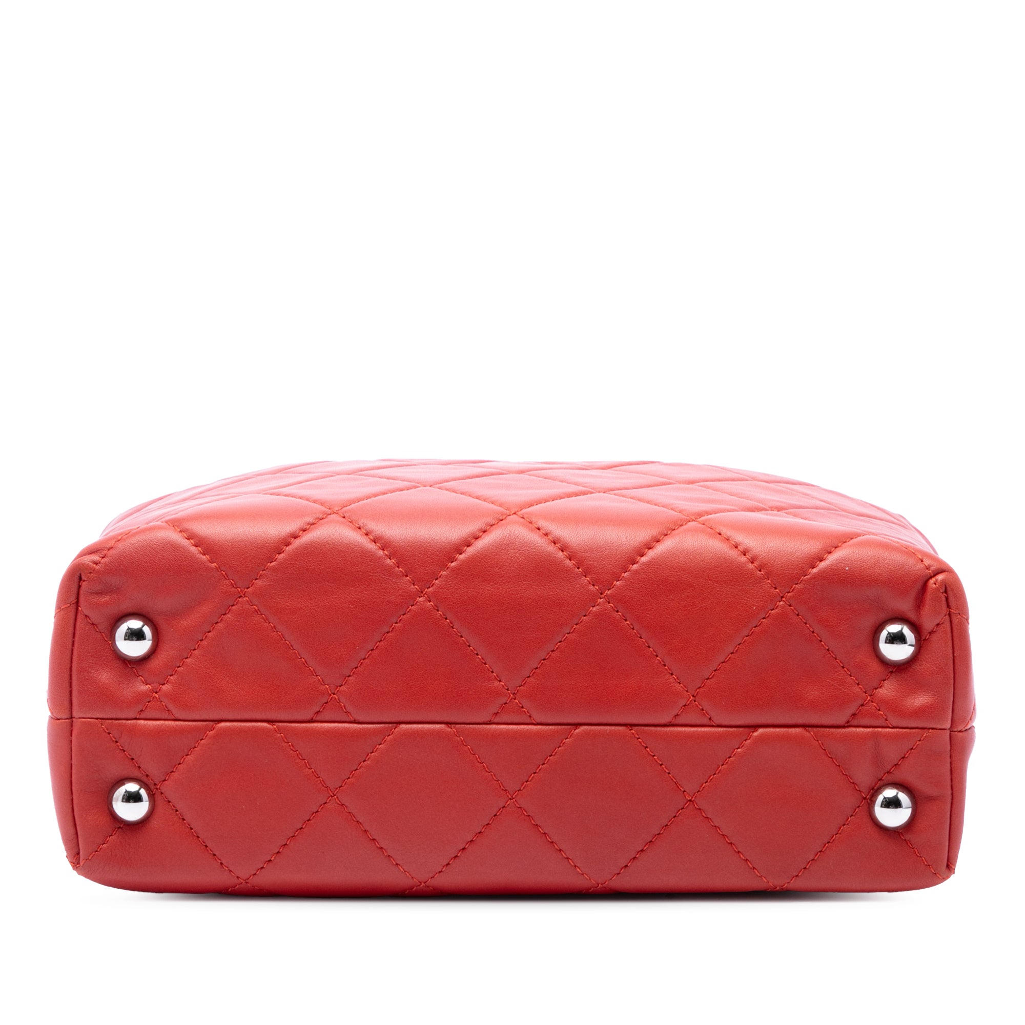 Chanel Quilted Lambskin In The Business North South Tote - image 3