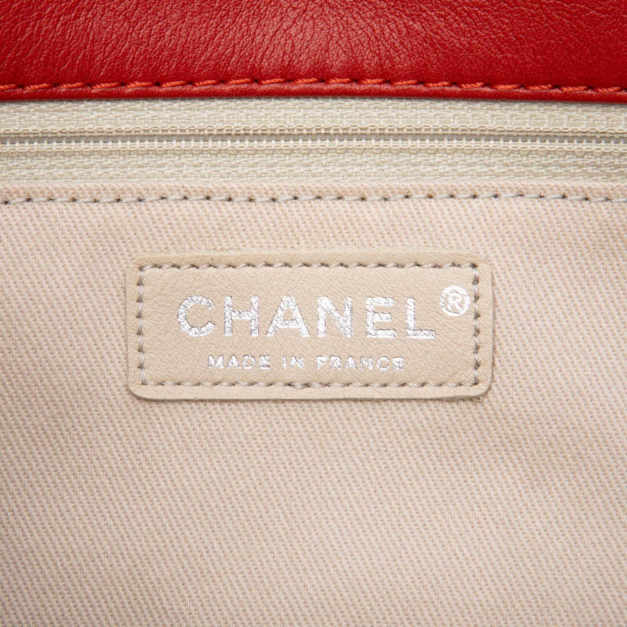 Chanel Quilted Lambskin In The Business North South Tote - image 5