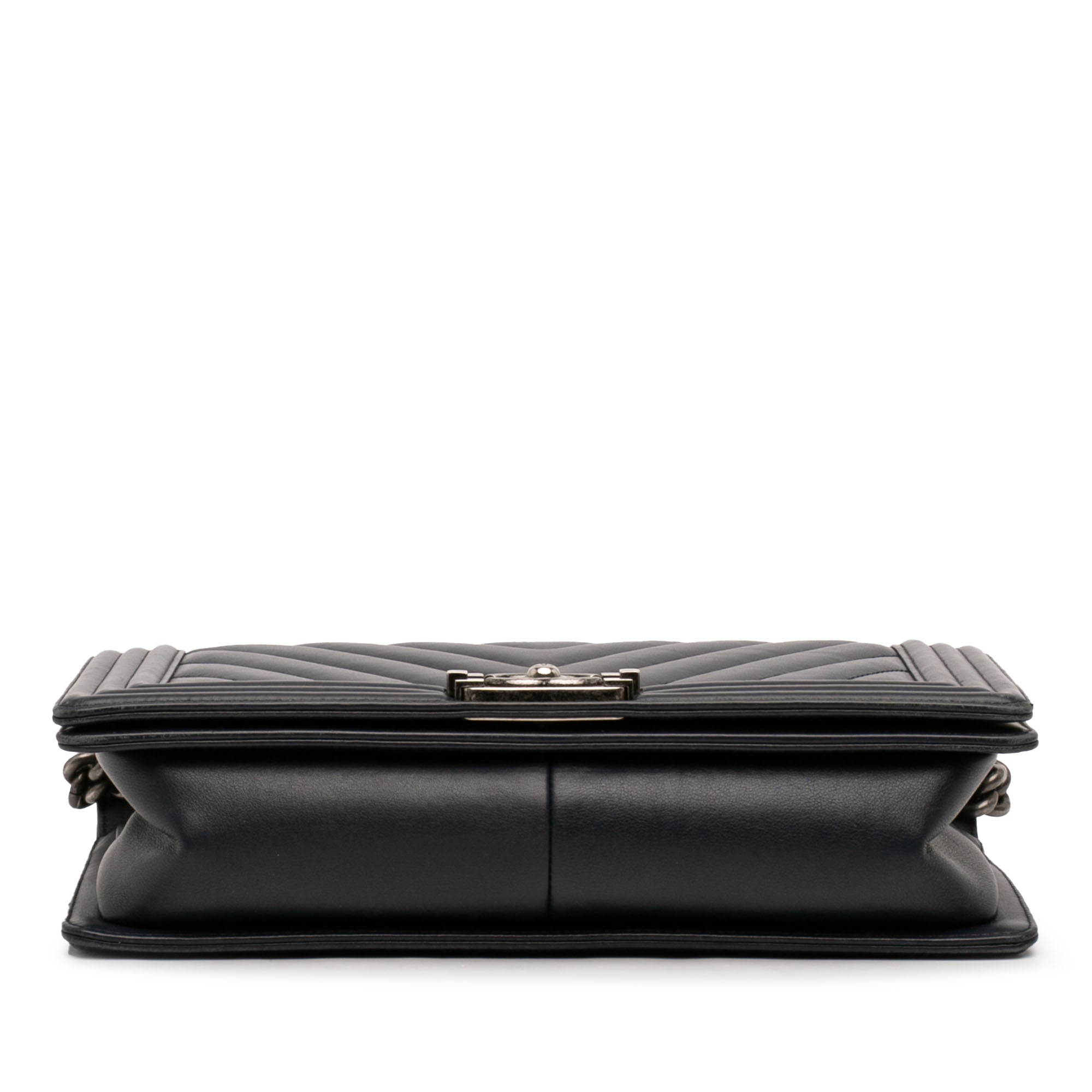 Chanel Medium Chevron Lambskin Boy Flap - image 3