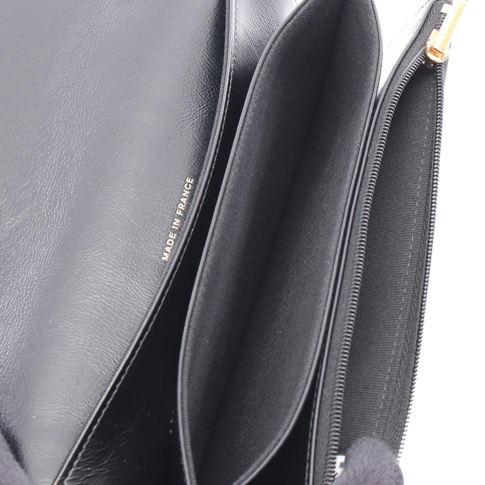 Chanel Quilted Calfksin Clutch With Chain - image 3