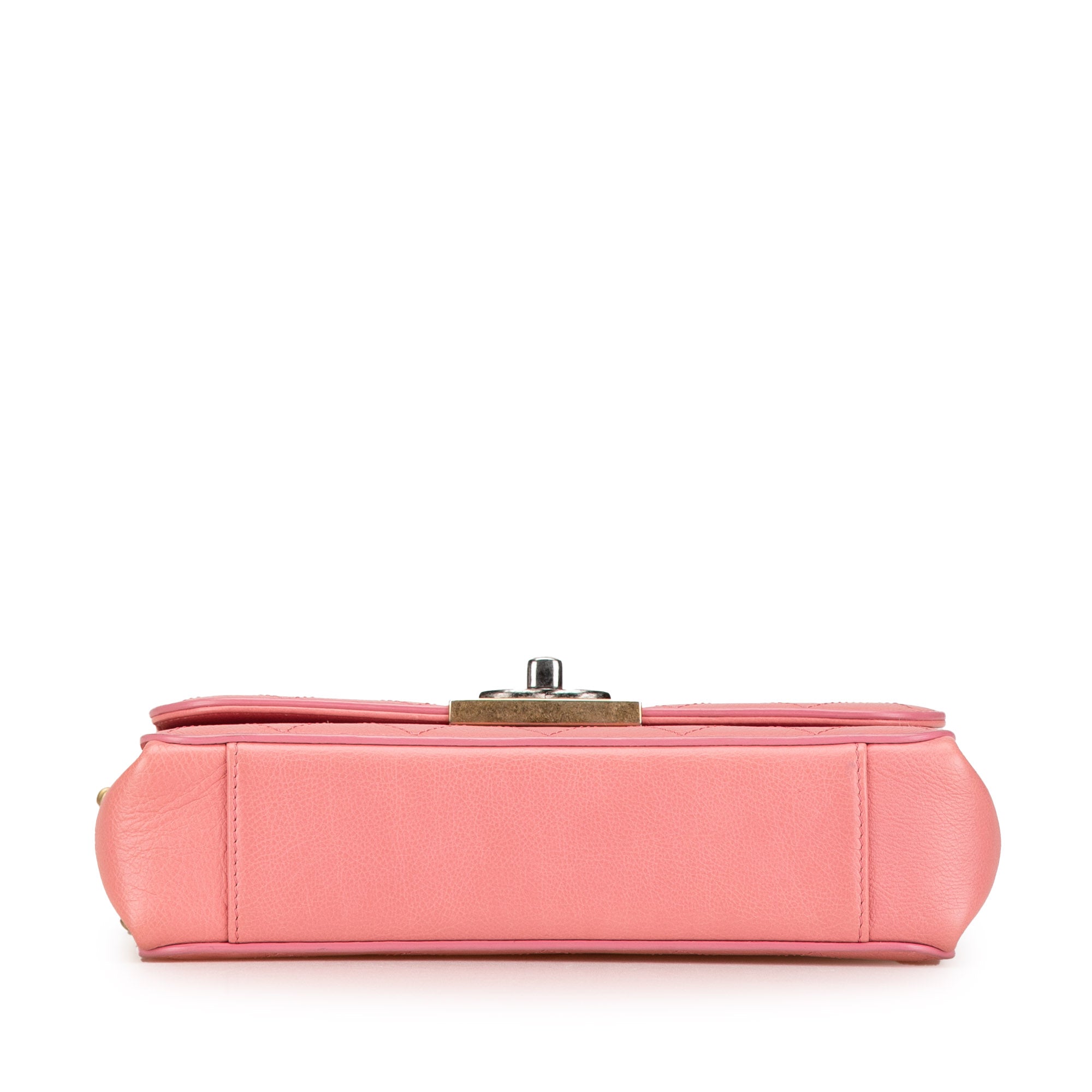 Chanel Quilted Calfskin Straight Lined Flap - image 3