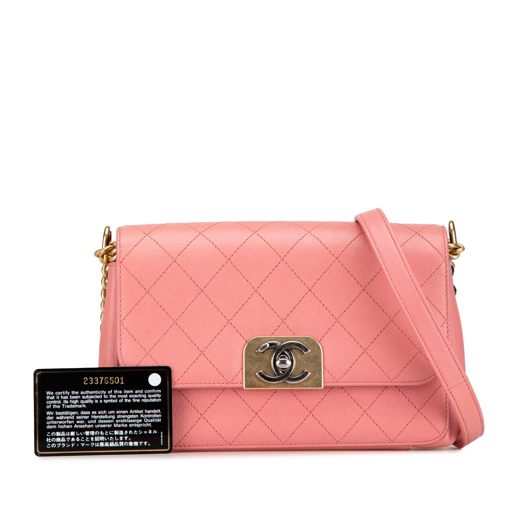 Chanel Quilted Calfskin Straight Lined Flap - image 8