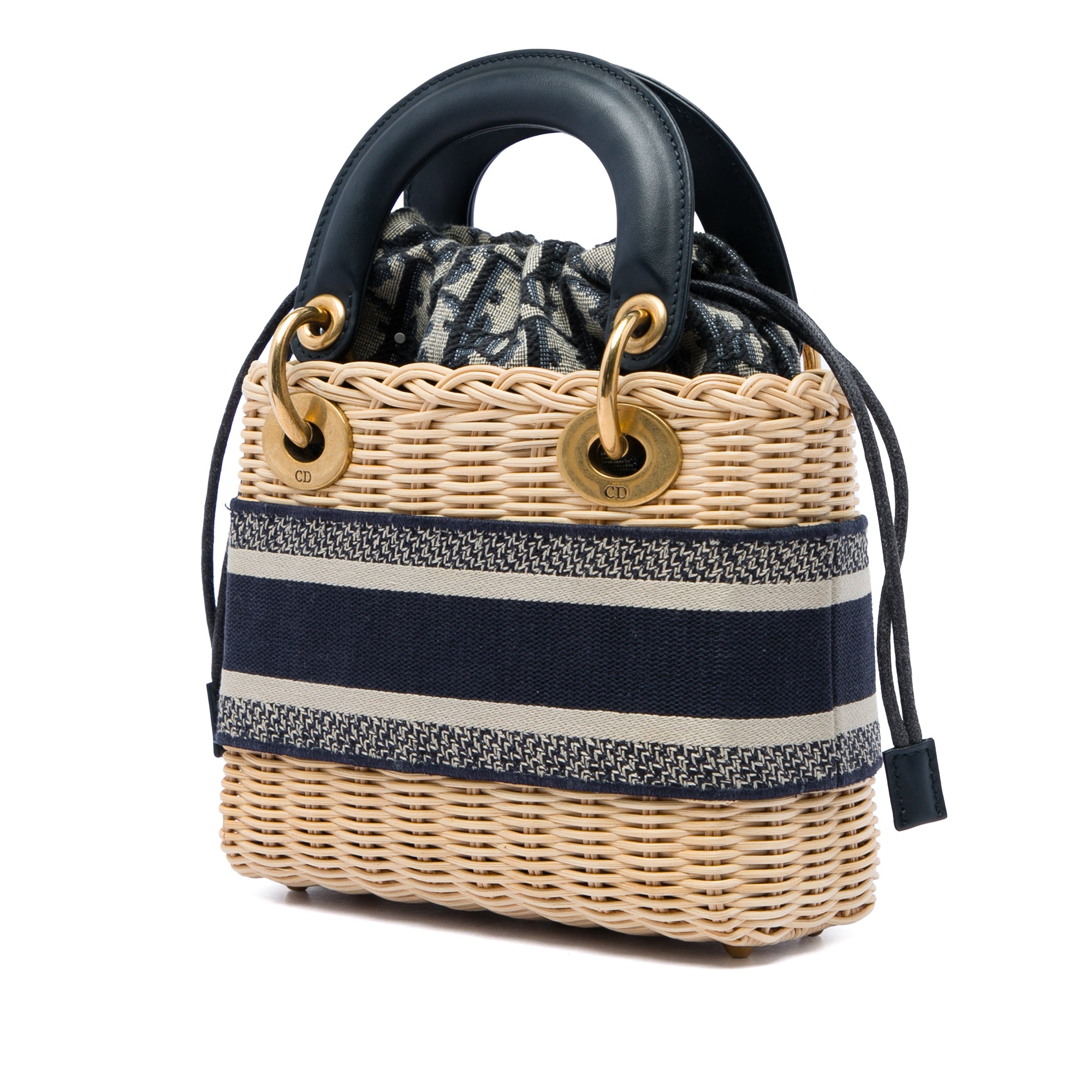Dior Mini Wicker Oblique Lady Dior - image 2