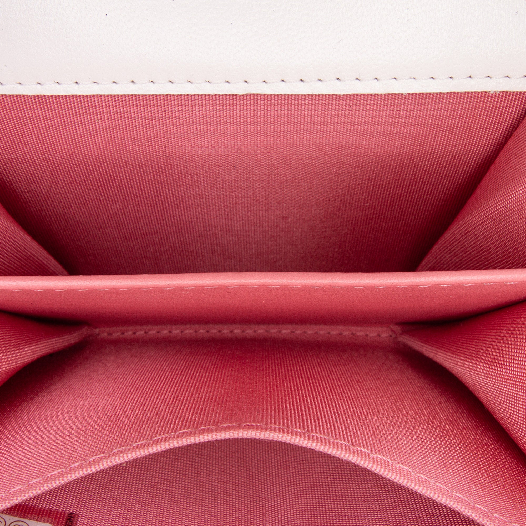 Chanel Quilted Lambskin Chanel 19 Card Holder On Chain - image 4