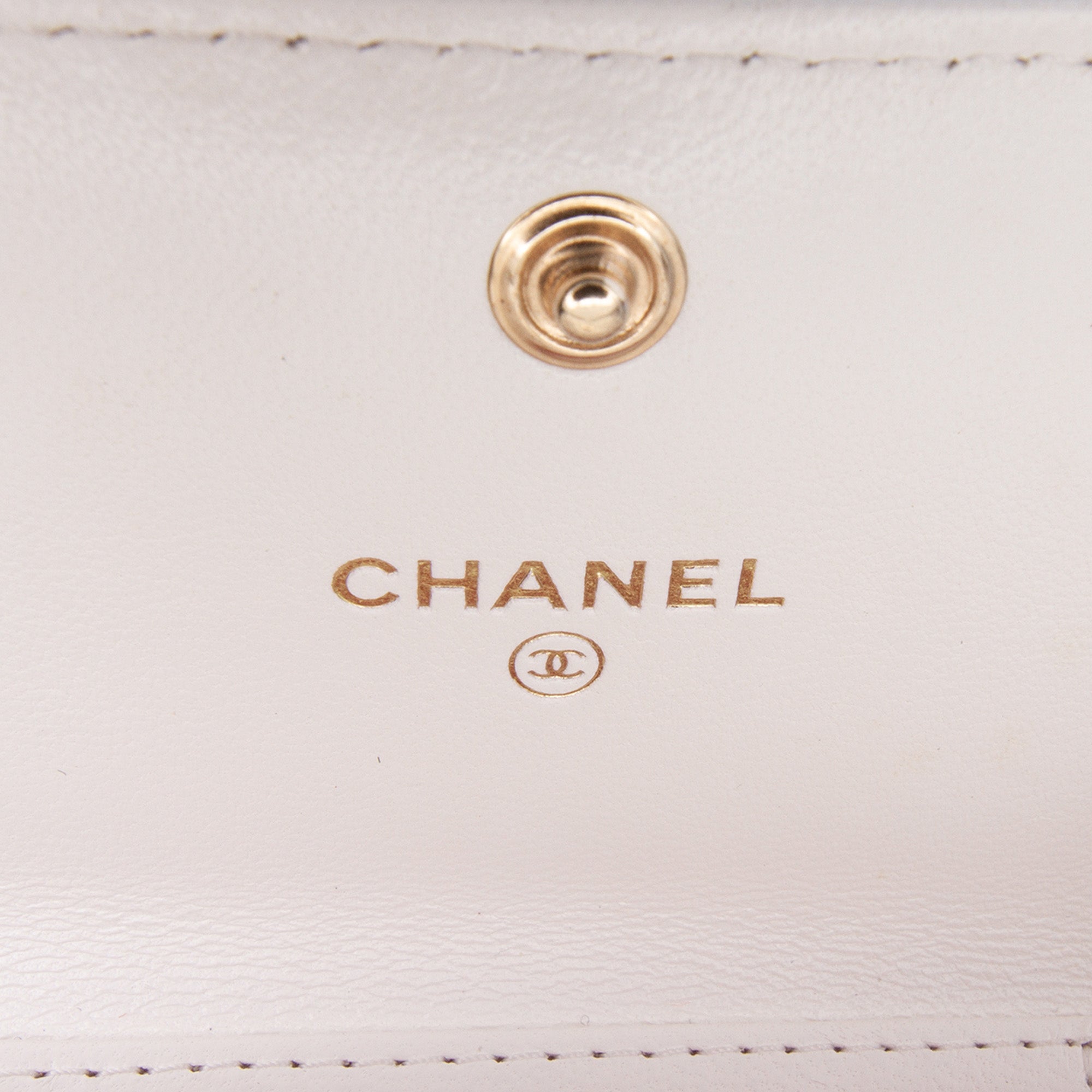 Chanel Quilted Lambskin Chanel 19 Card Holder On Chain - image 5