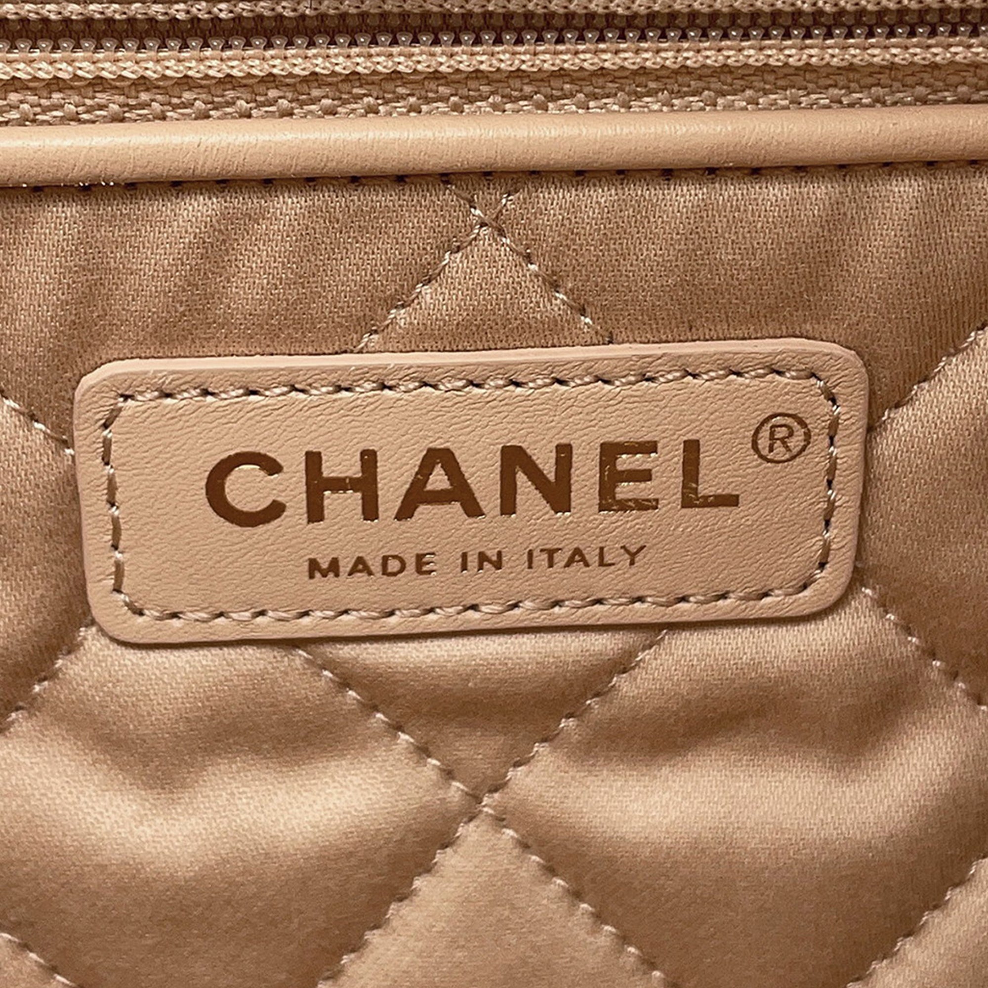 Chanel Small Shiny Calfskin 22 Hobo - image 5