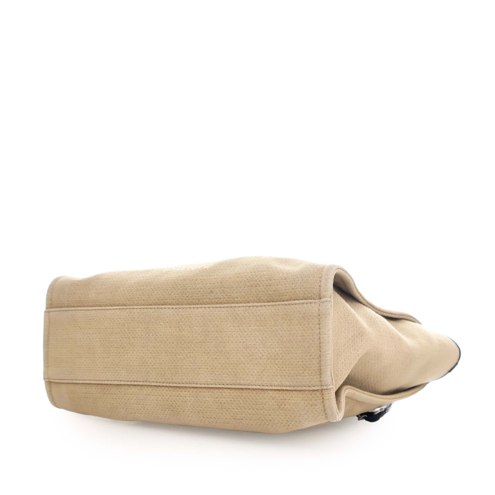 Chanel Small Canvas Deauville Tote - image 7