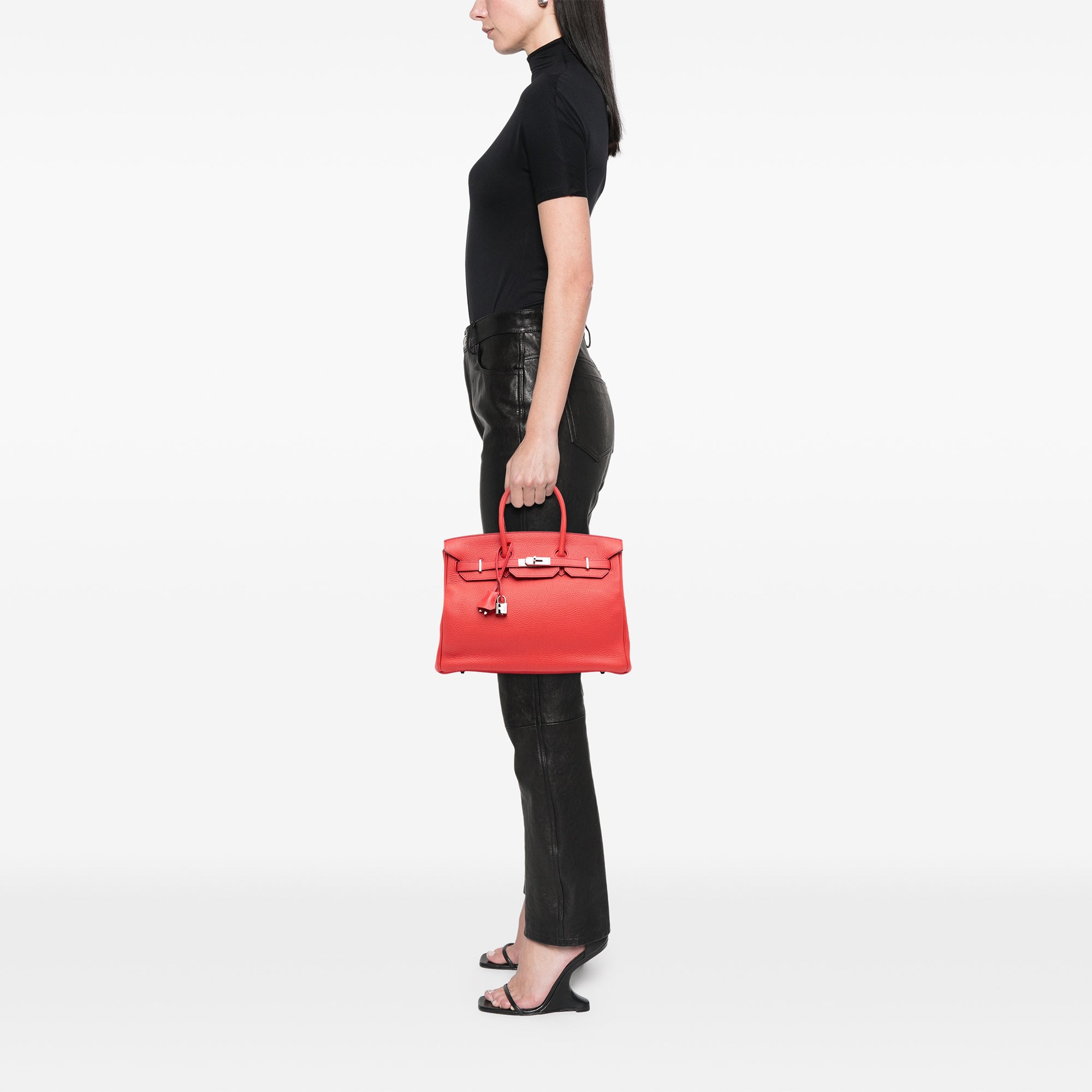 Hermès Clemence Birkin Retourne 35 - image 6