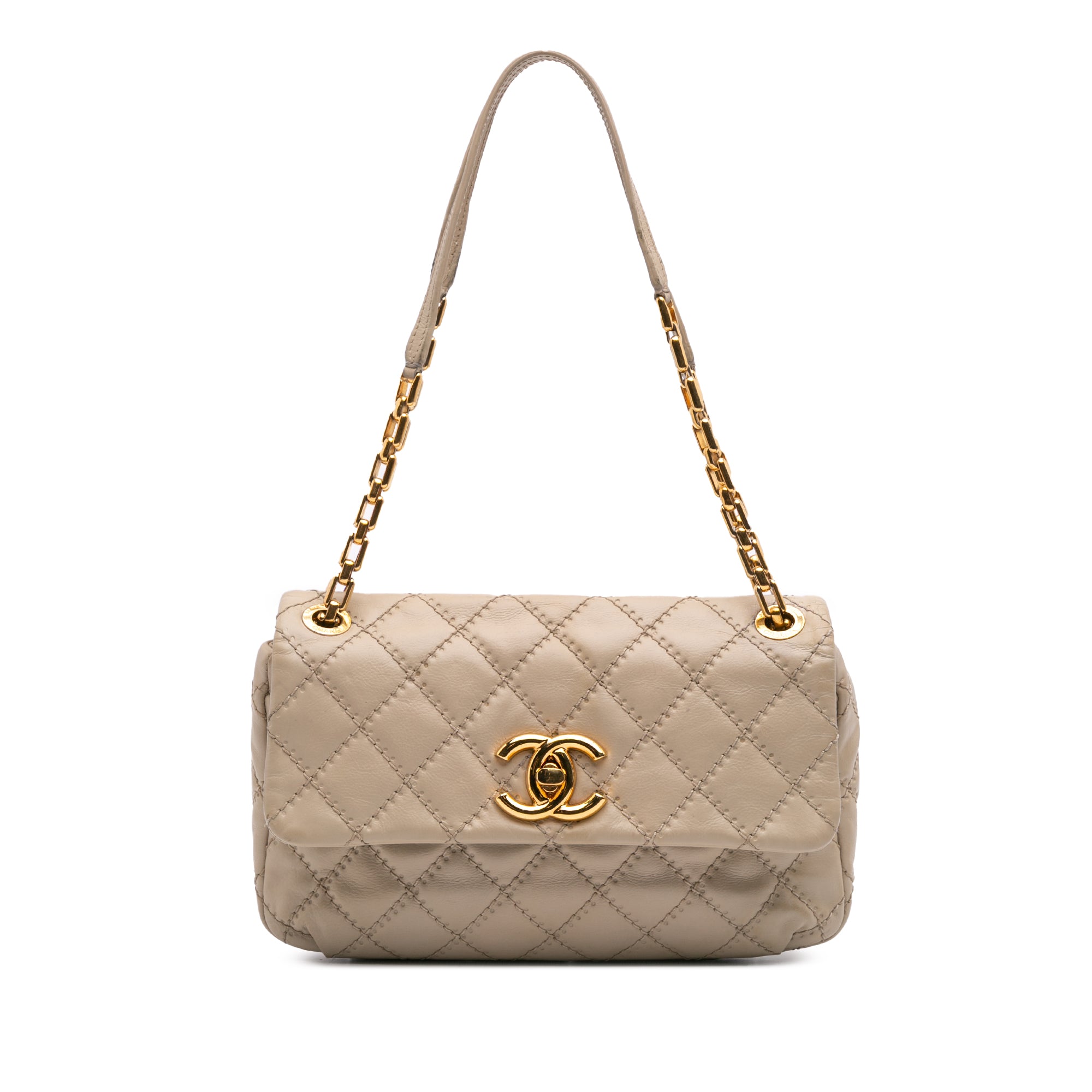 Chanel Quilted Calfskin Ultimate Stitch Retro Chain Flap - image 1