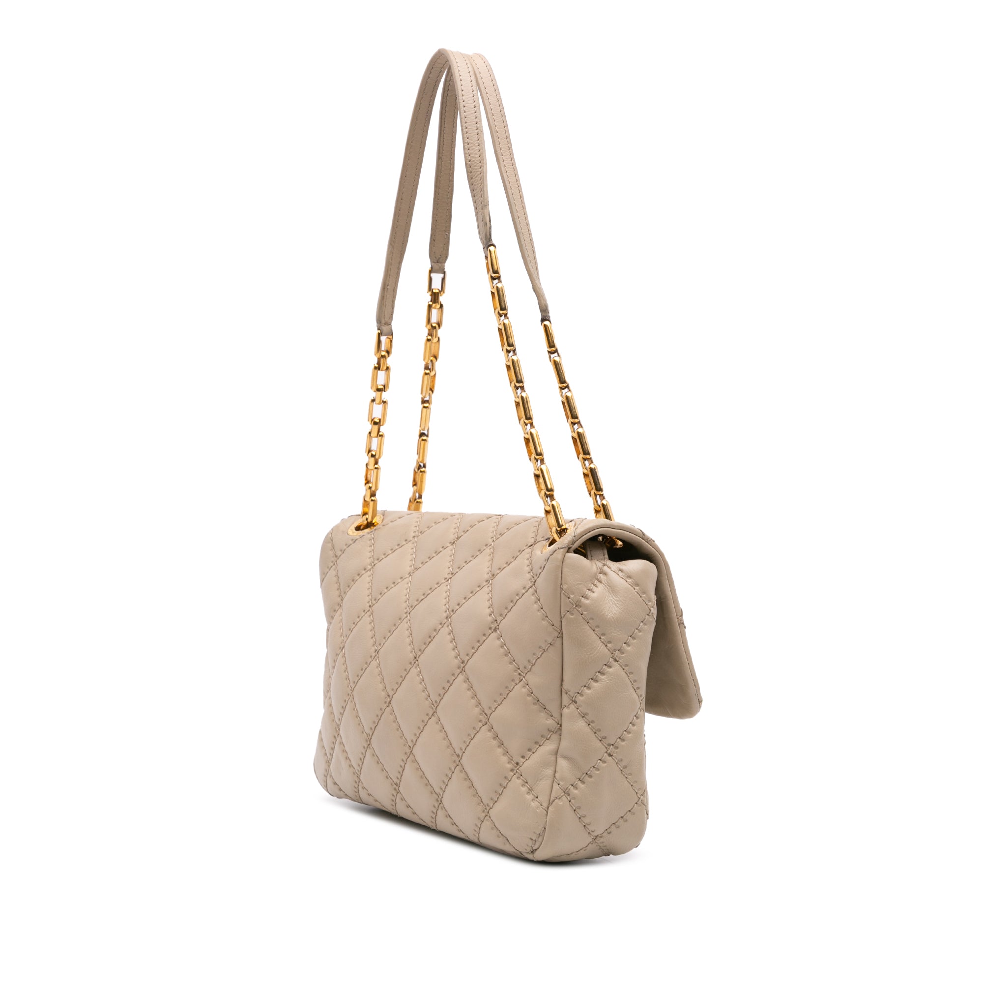 Chanel Quilted Calfskin Ultimate Stitch Retro Chain Flap - image 2
