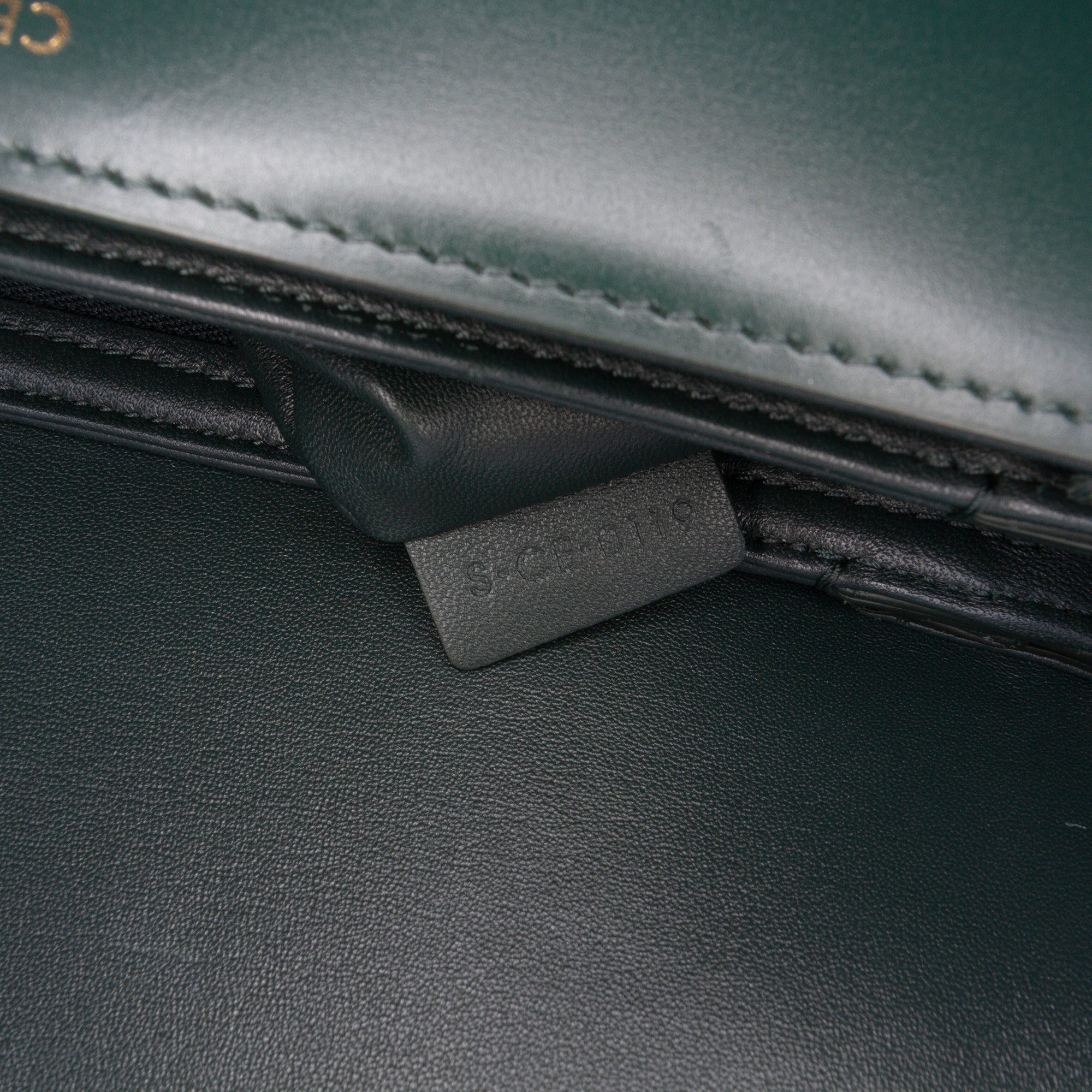 Celine Classique Shiny Calfskin Triomphe Crossbody - image 5