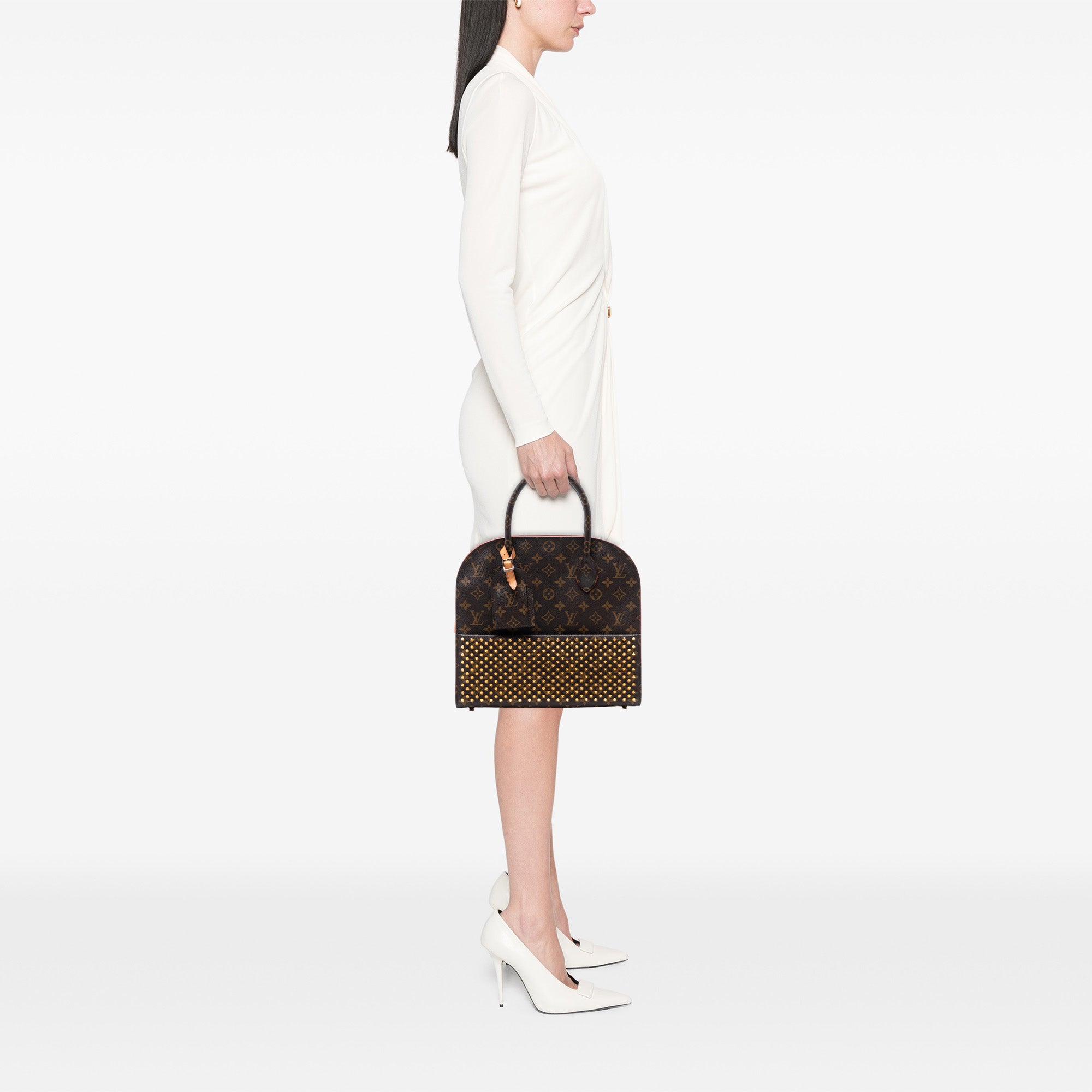 Louis Vuitton Christian Louboutin Monogram Iconoclast Tote - image 7