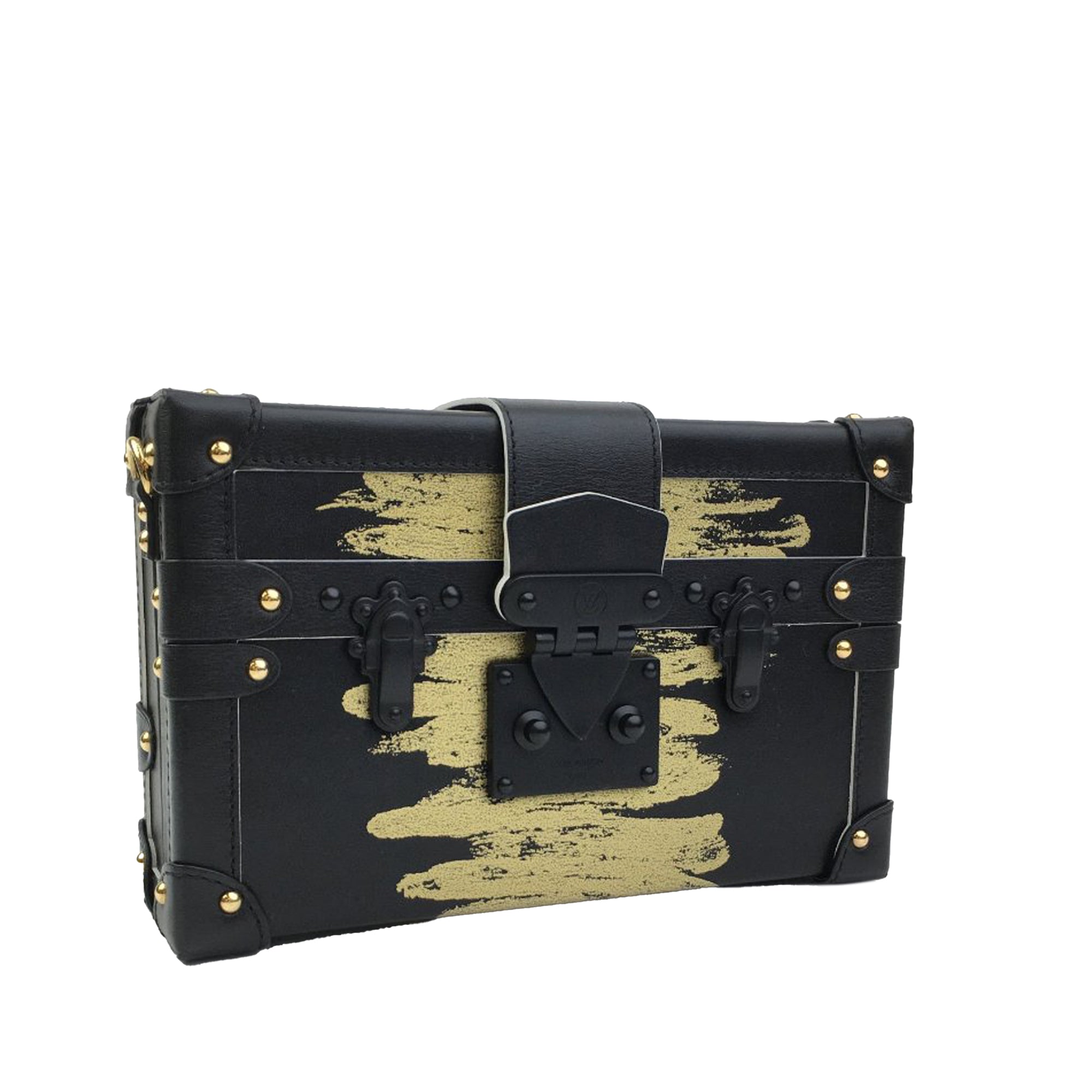 Louis Vuitton Leather Golden Light Petite Malle - image 2