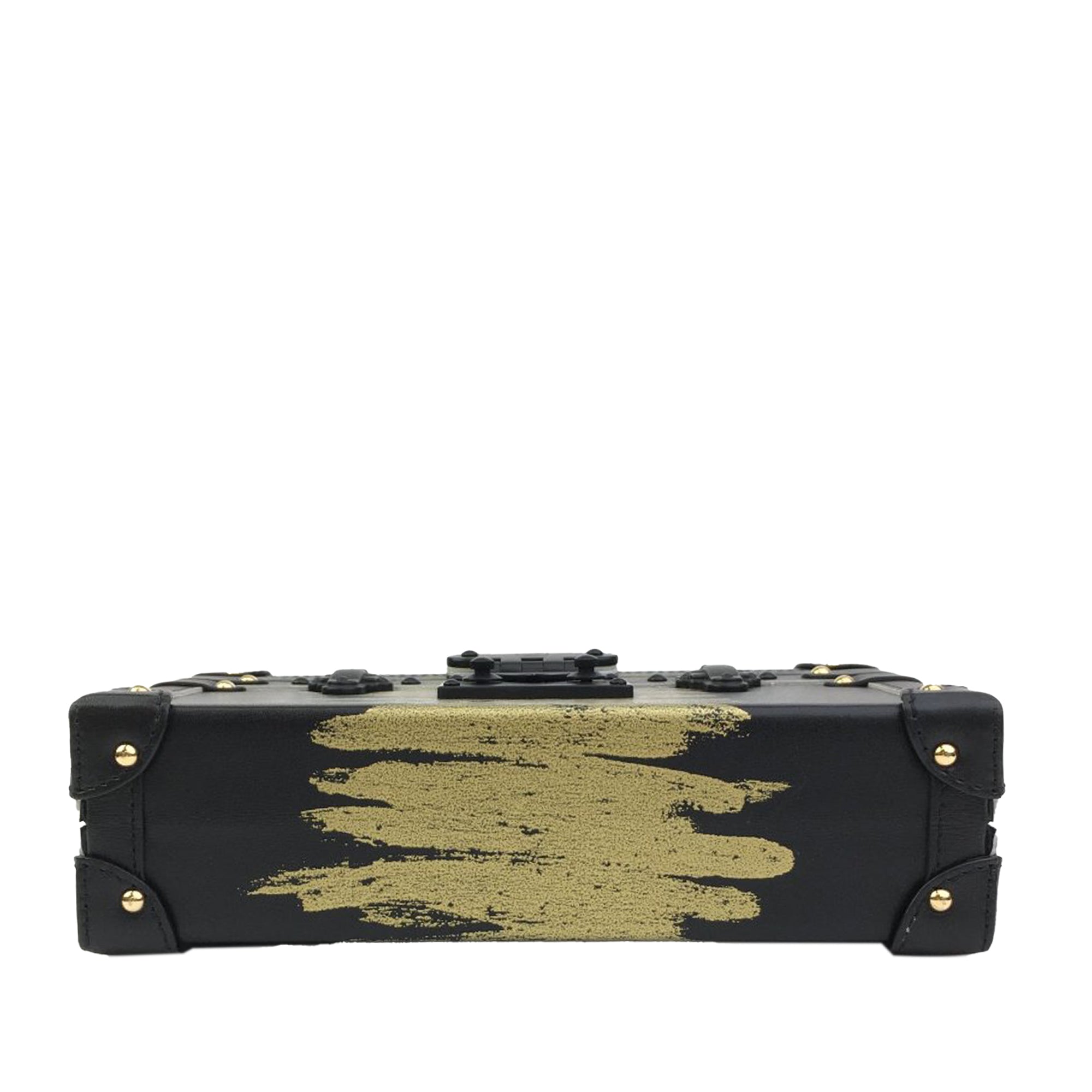 Louis Vuitton Leather Golden Light Petite Malle - image 4