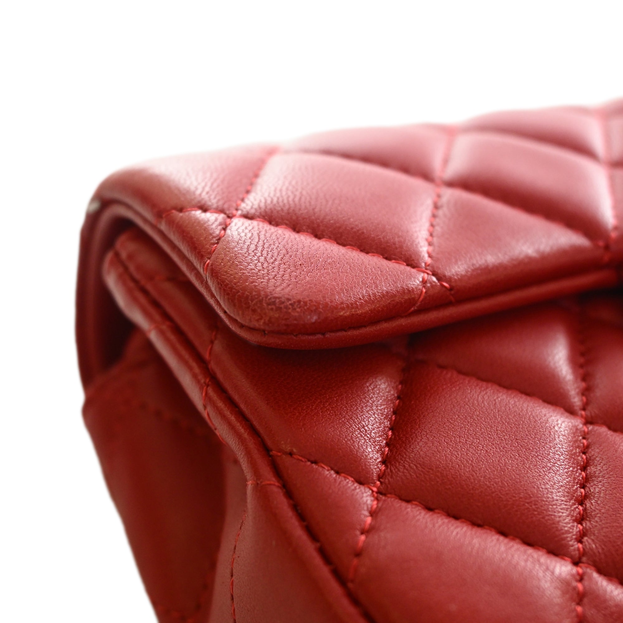 Chanel Extra Mini Rectangular Classic Lambskin Single Flap - image 12