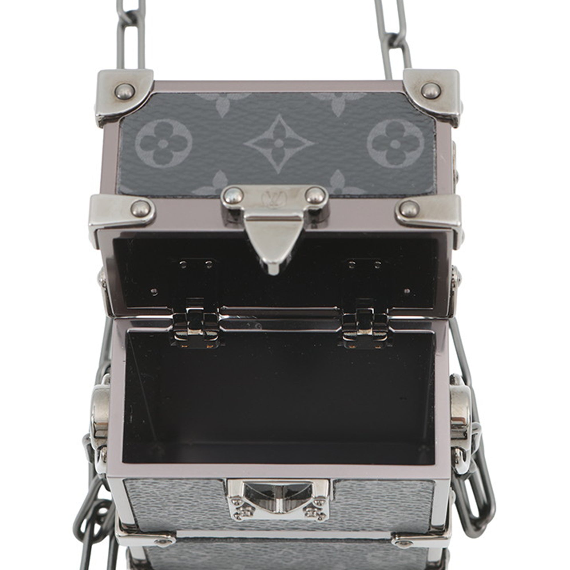 Louis Vuitton Monogram Eclipse Trunk Box Pouch - image 4