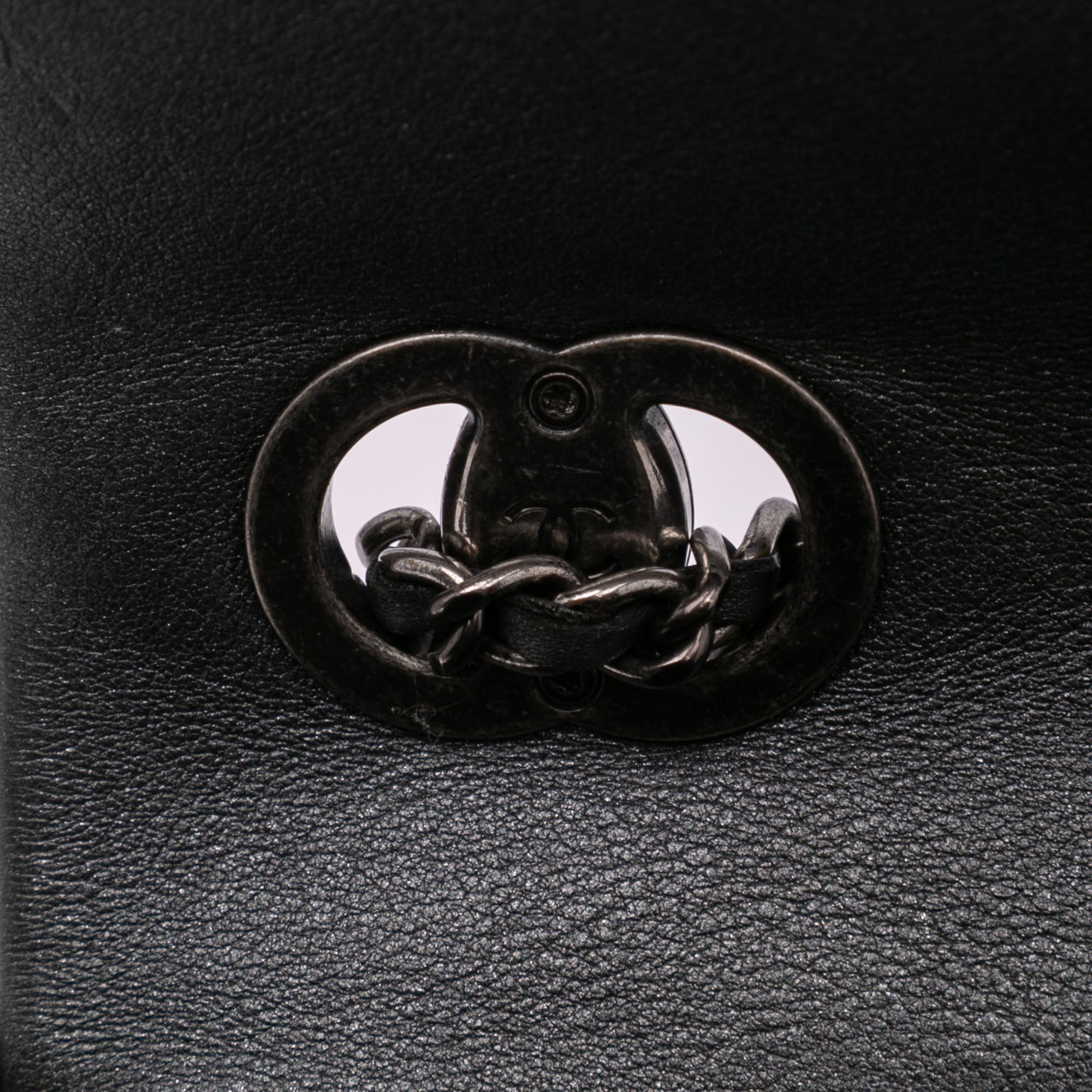 Chanel Small Iridescent Calfskin CC Eyelet Flap - image 7