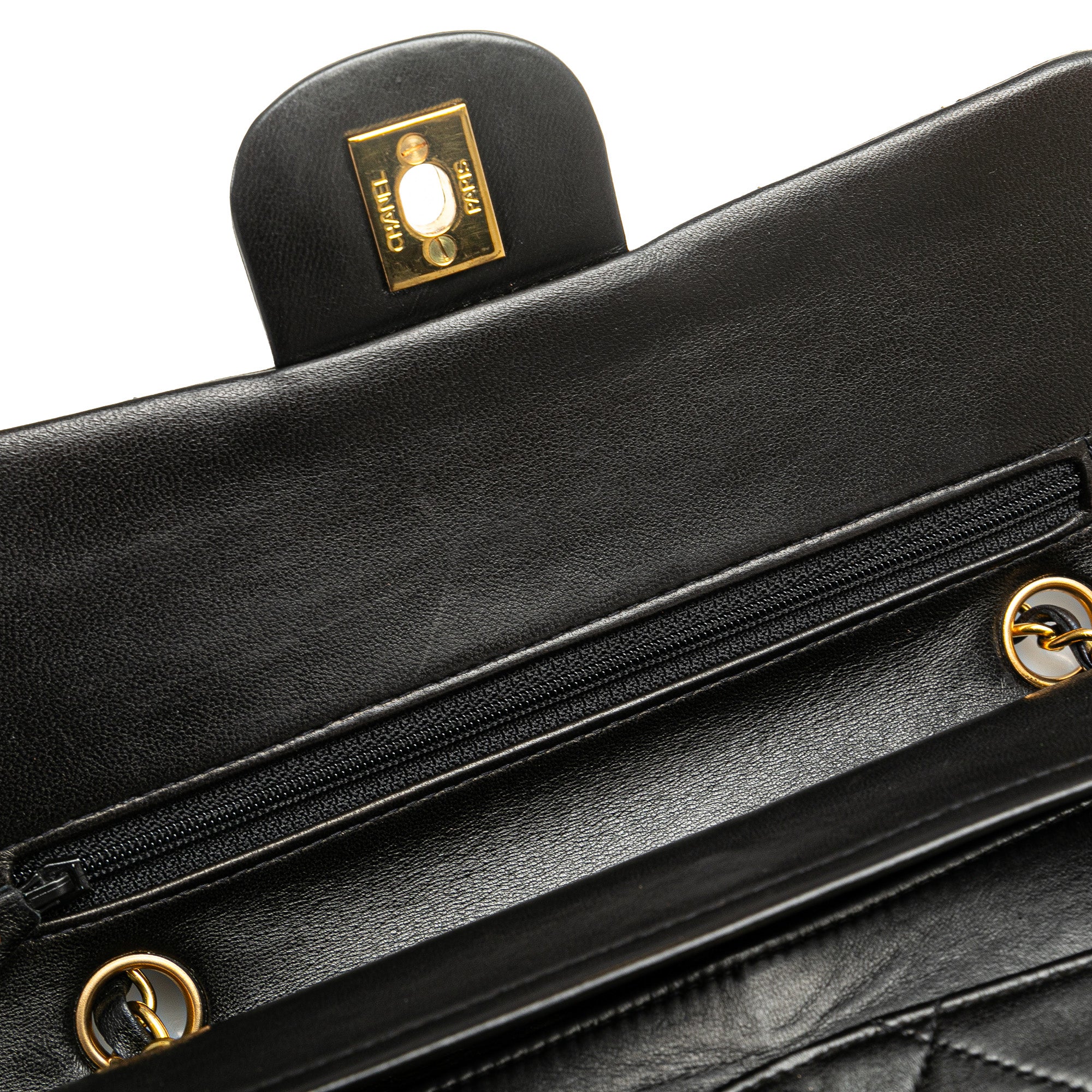 Chanel Small Classic Lambskin Double Flap - image 8