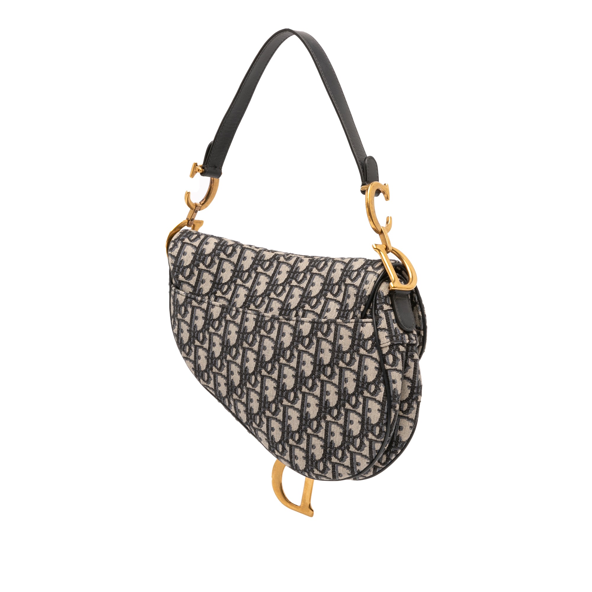Dior Oblique Canvas Saddle Bag - image 2