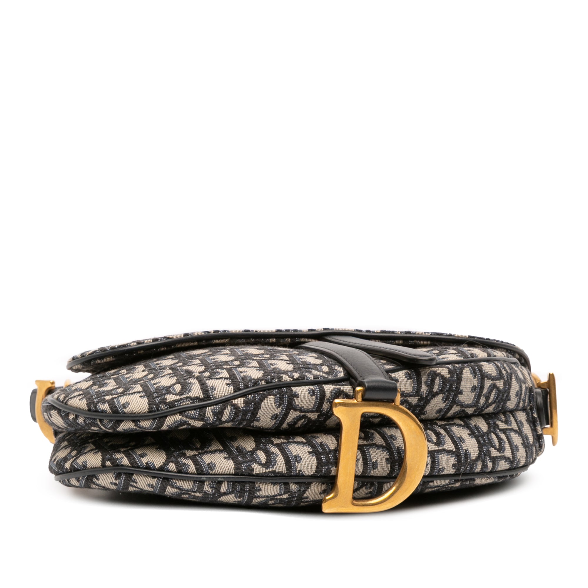 Dior Oblique Canvas Saddle Bag - image 3