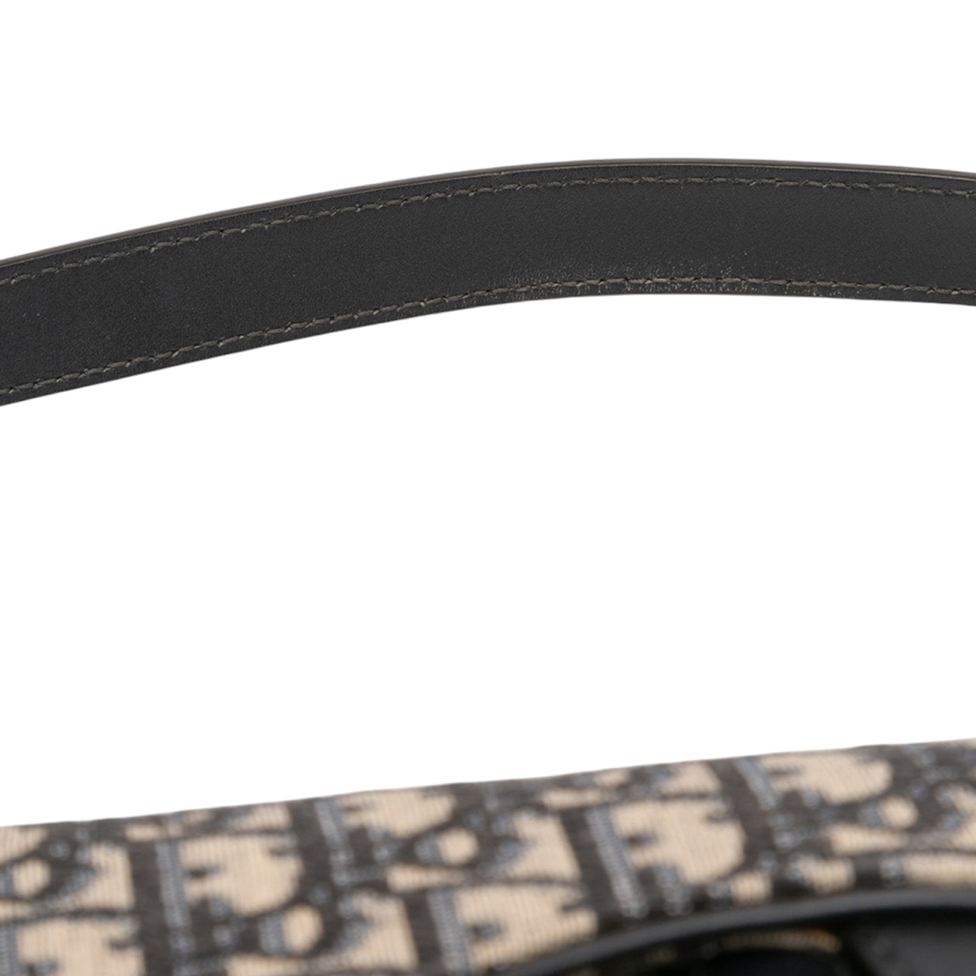 Dior Oblique Canvas Saddle Bag - image 9