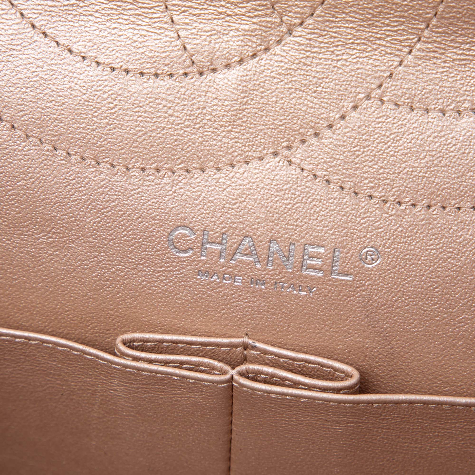 Chanel Quilted Iridescent Lambskin Reissue 2.55 Double Flap 227 - image 5