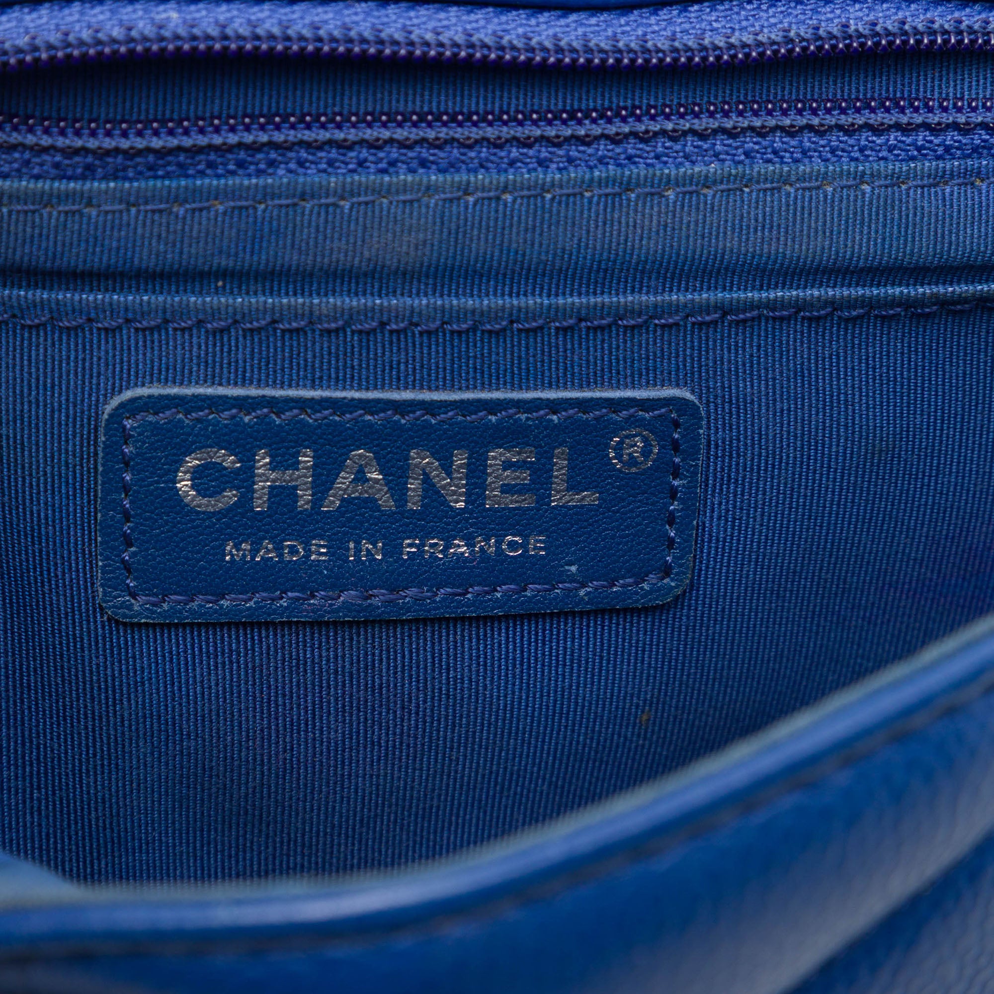 Chanel Mini Caviar Chevron Data Center Envelope Flap - image 5