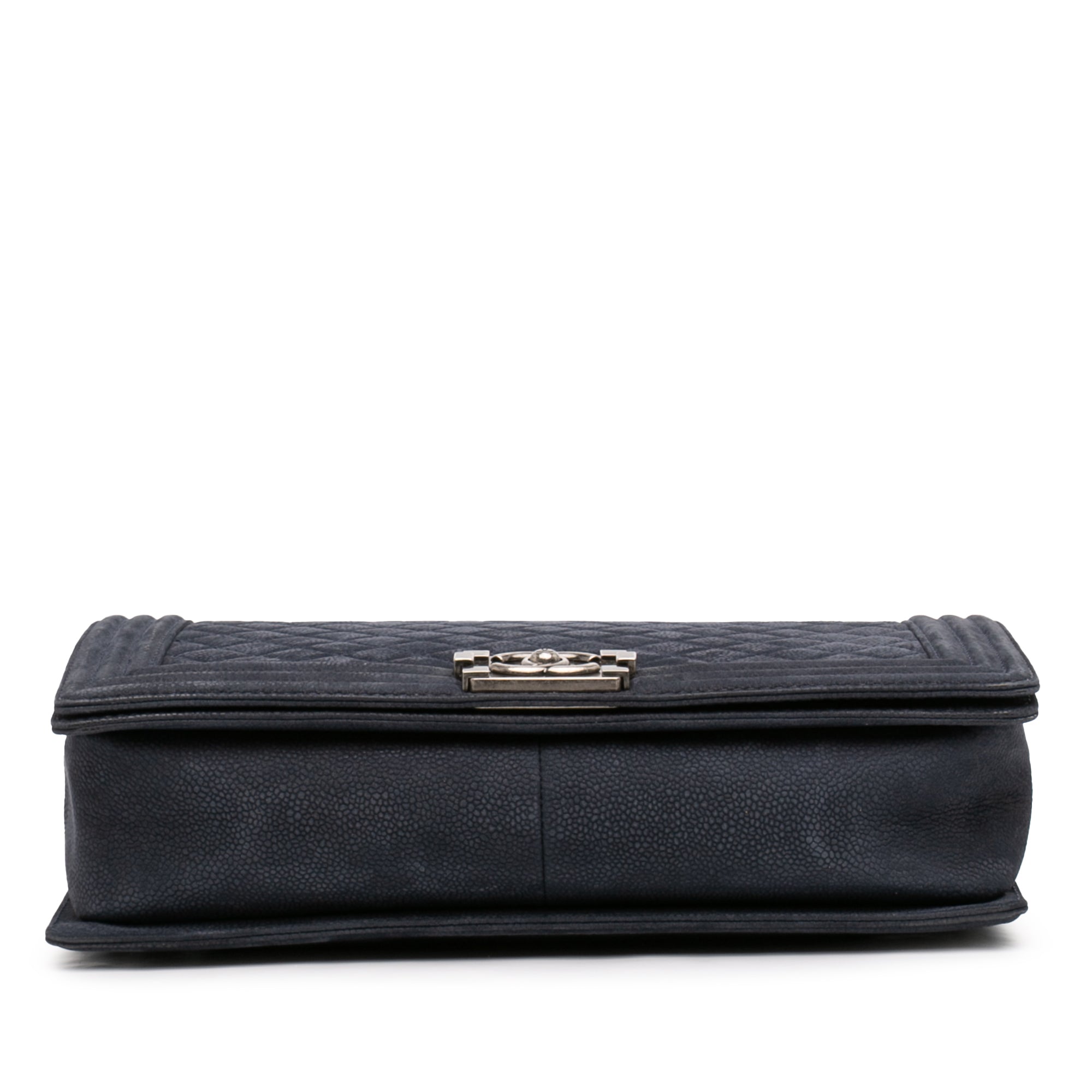 Chanel Large Iridescent Quilted Caviar Boy Flap - image 3