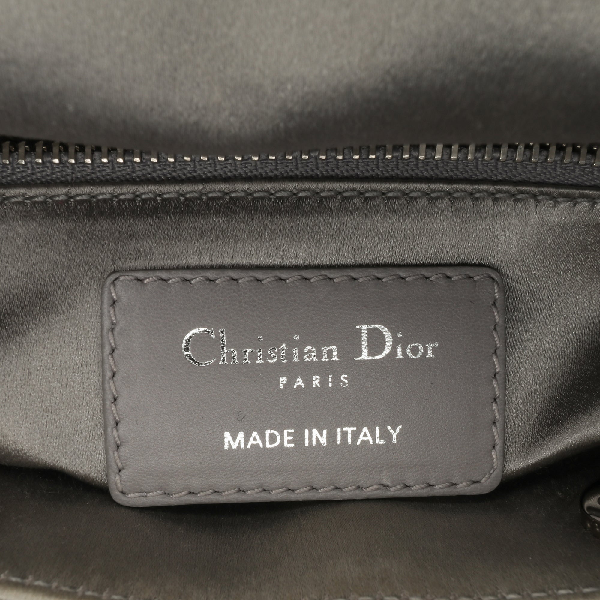 Dior Mini Satin Cannage Crystal Embellished Lady Dior - image 5
