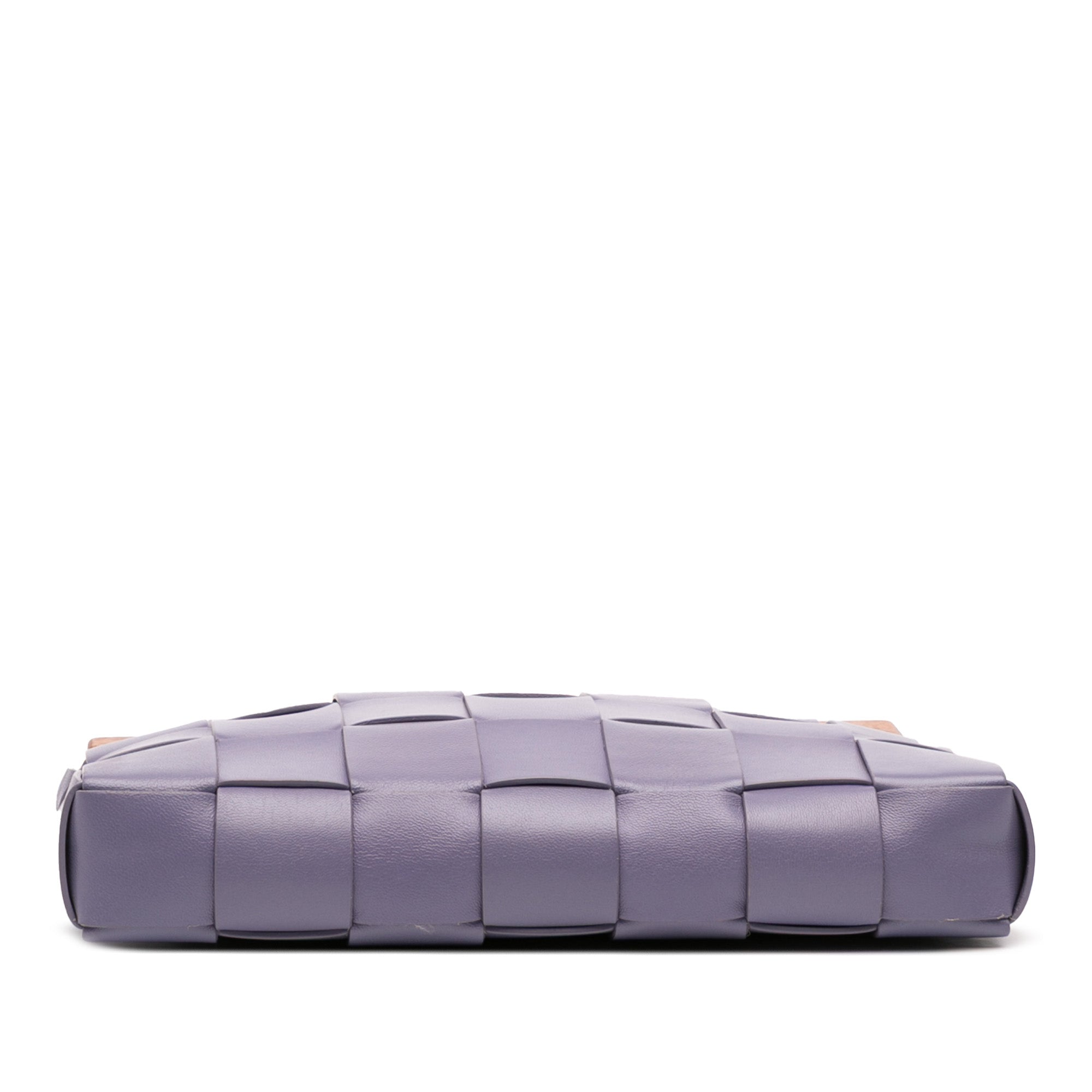 Bottega Veneta Lambskin Maxi Intrecciato The Snap Clutch - image 3