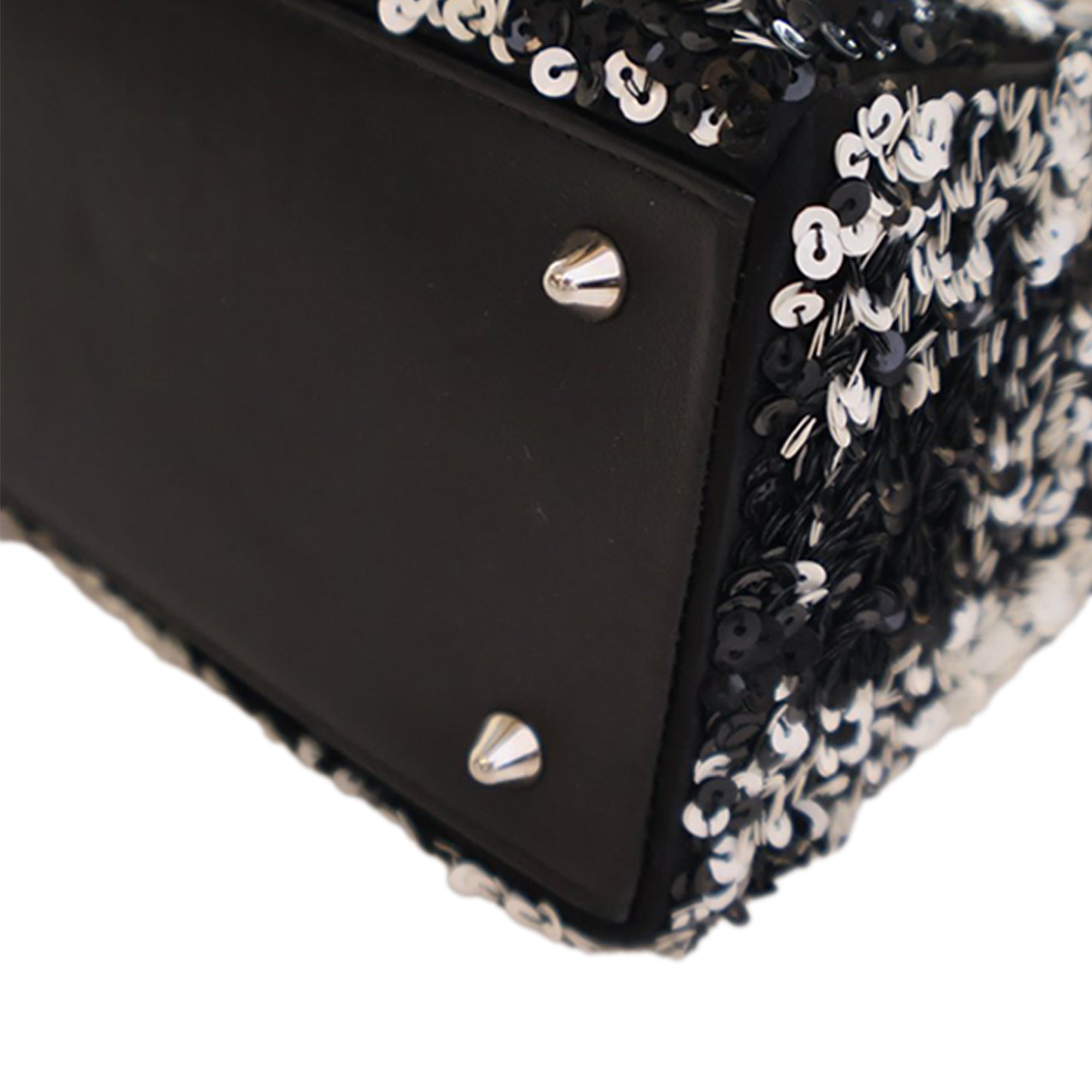 Dior Medium Lambskin Sequin Embellished Lady Dior - image 14