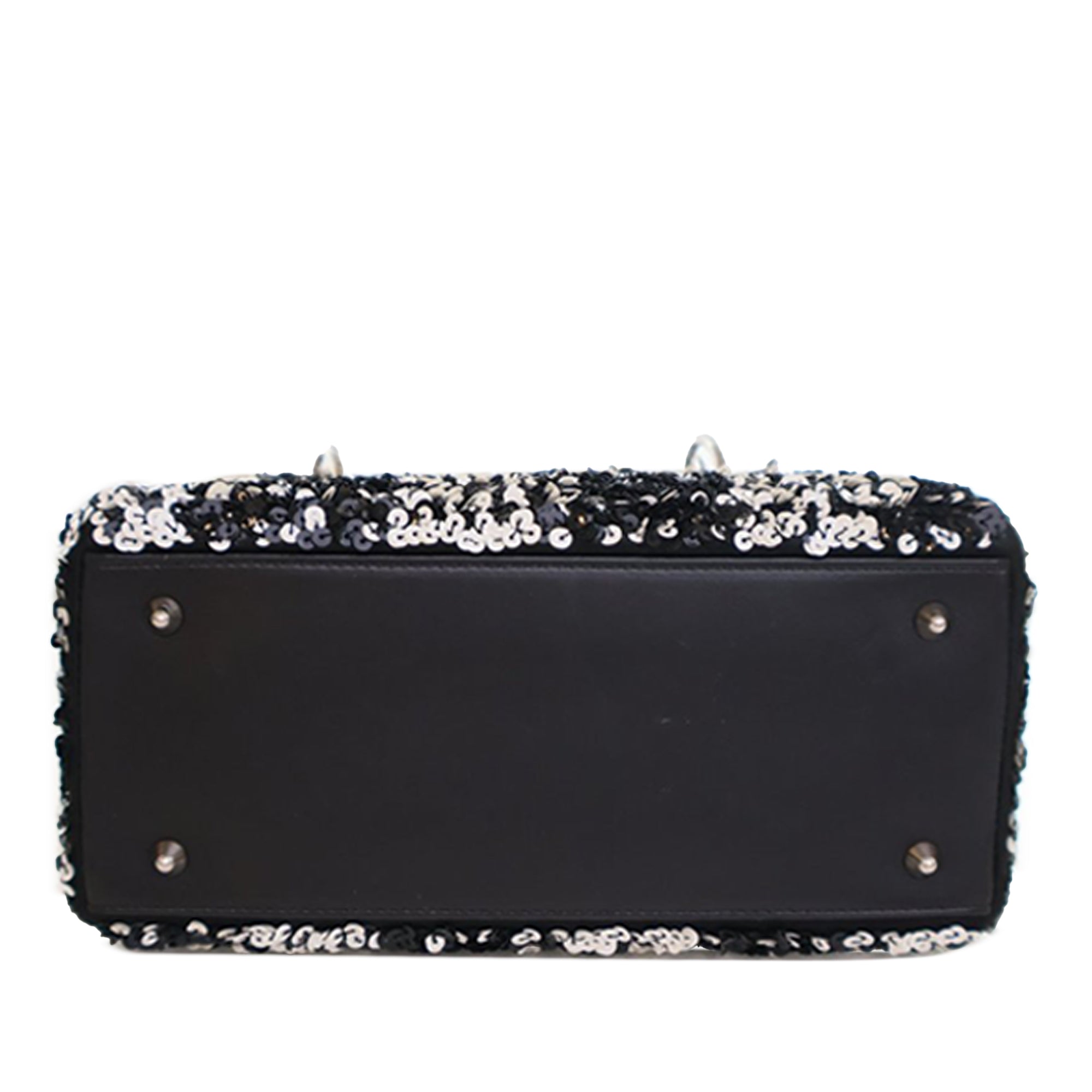 Dior Medium Lambskin Sequin Embellished Lady Dior - image 3