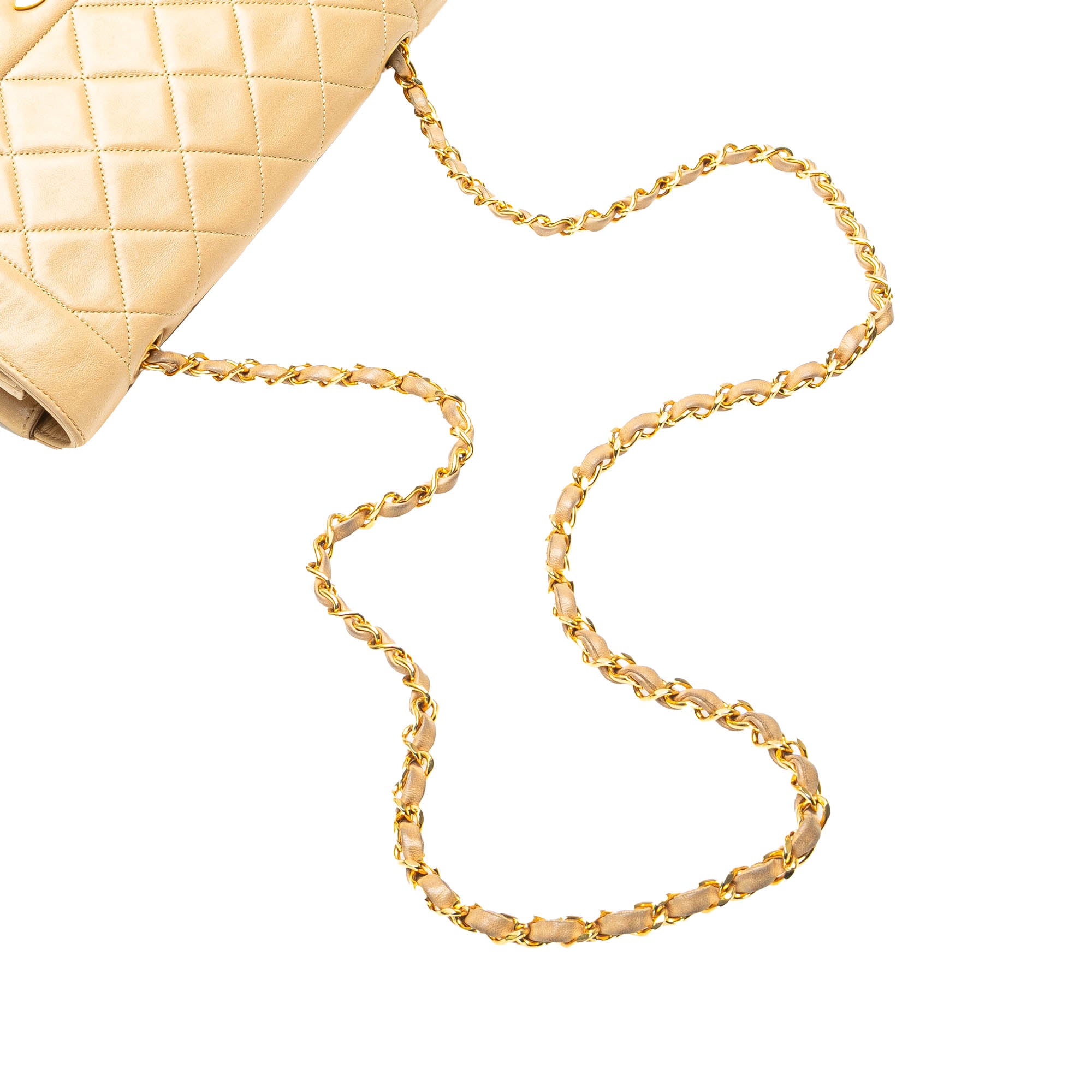 Chanel Medium Lambskin Diana Full Flap - image 11
