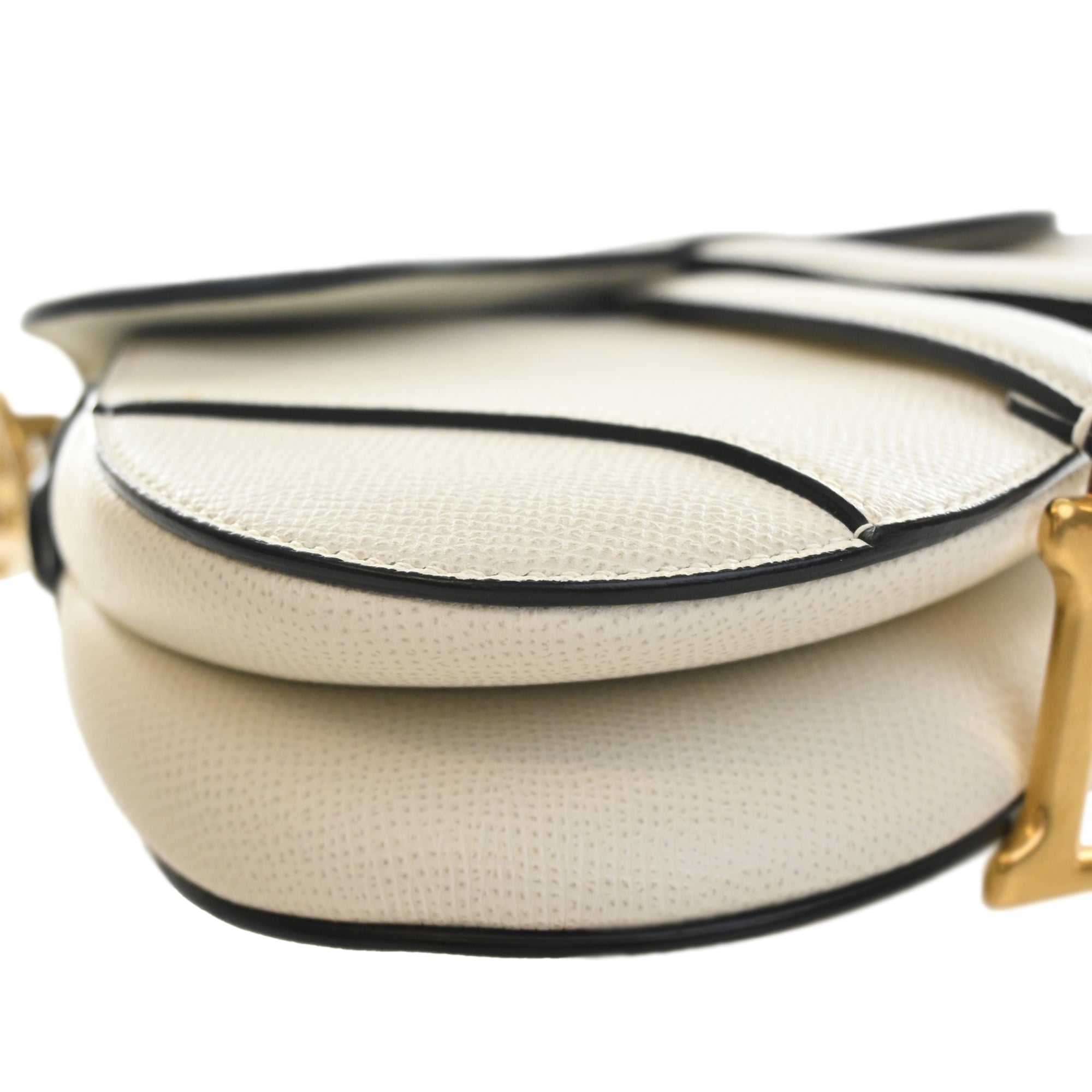 Dior Mini Grained Calfskin Saddle Bag - image 10