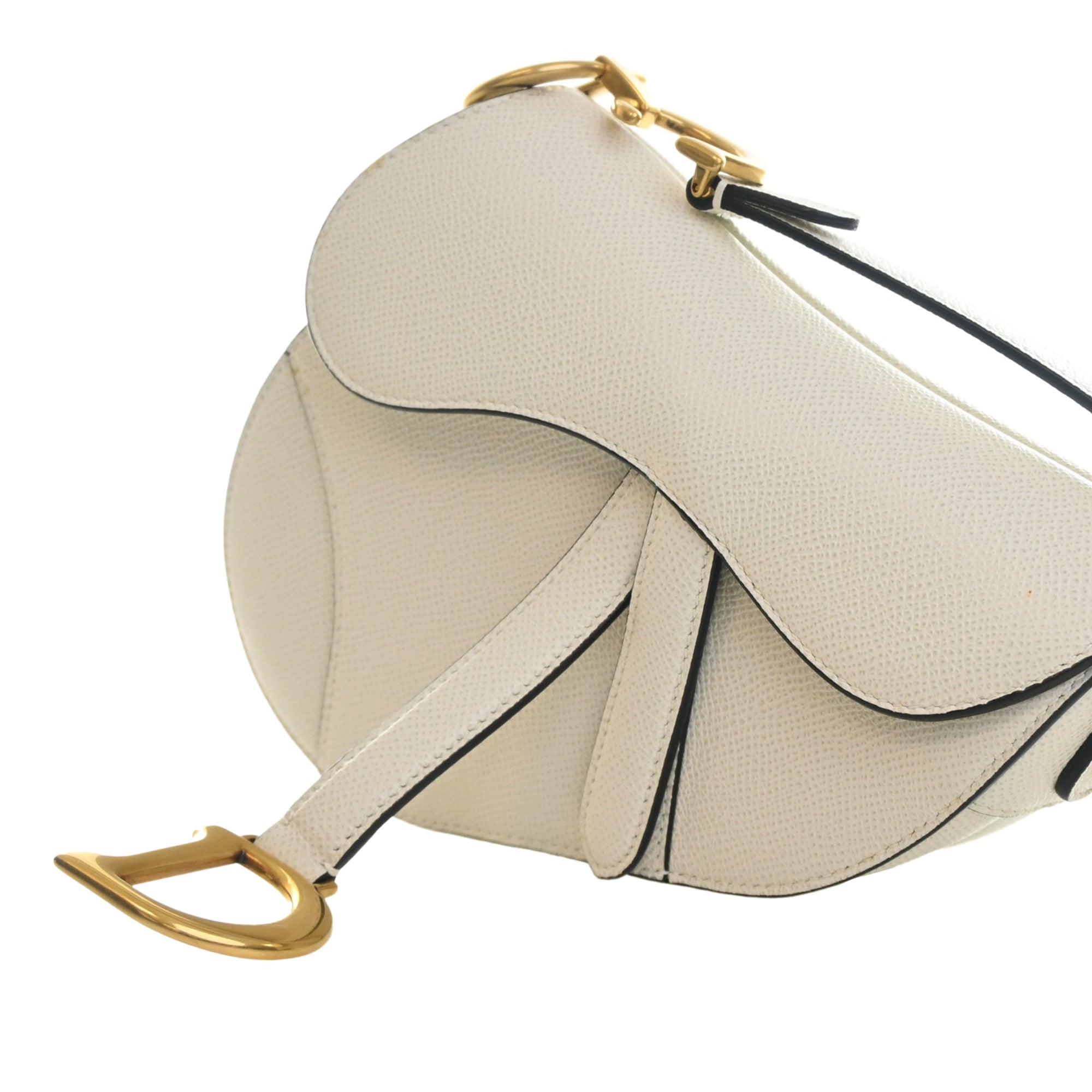 Dior Mini Grained Calfskin Saddle Bag - image 6