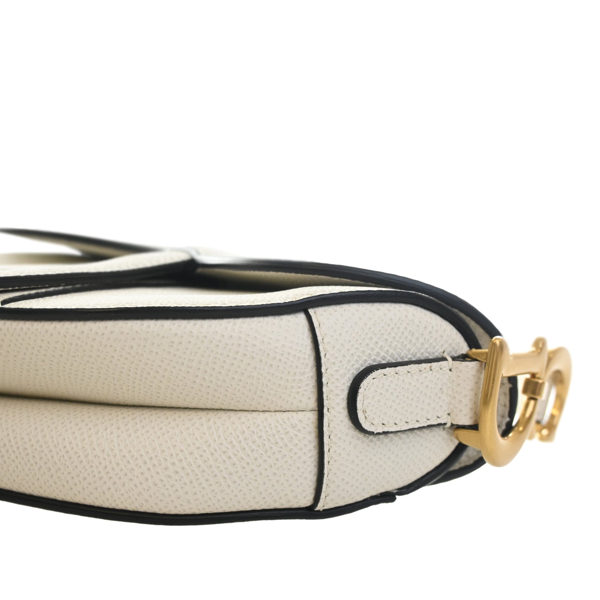 Dior Mini Grained Calfskin Saddle Bag - image 9