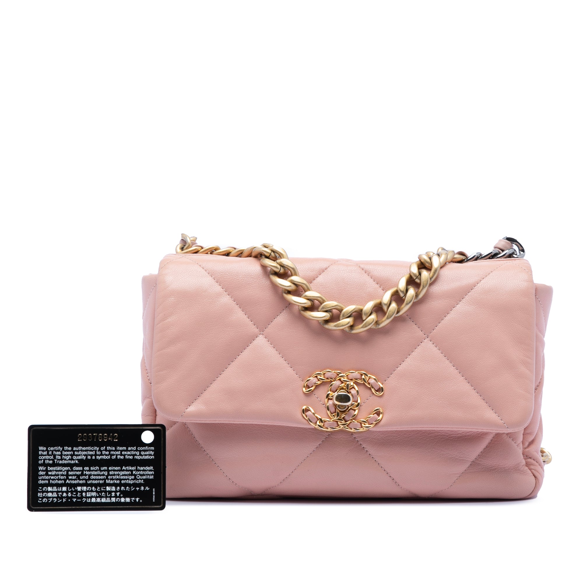 Chanel Medium Lambskin 19 Flap - image 8