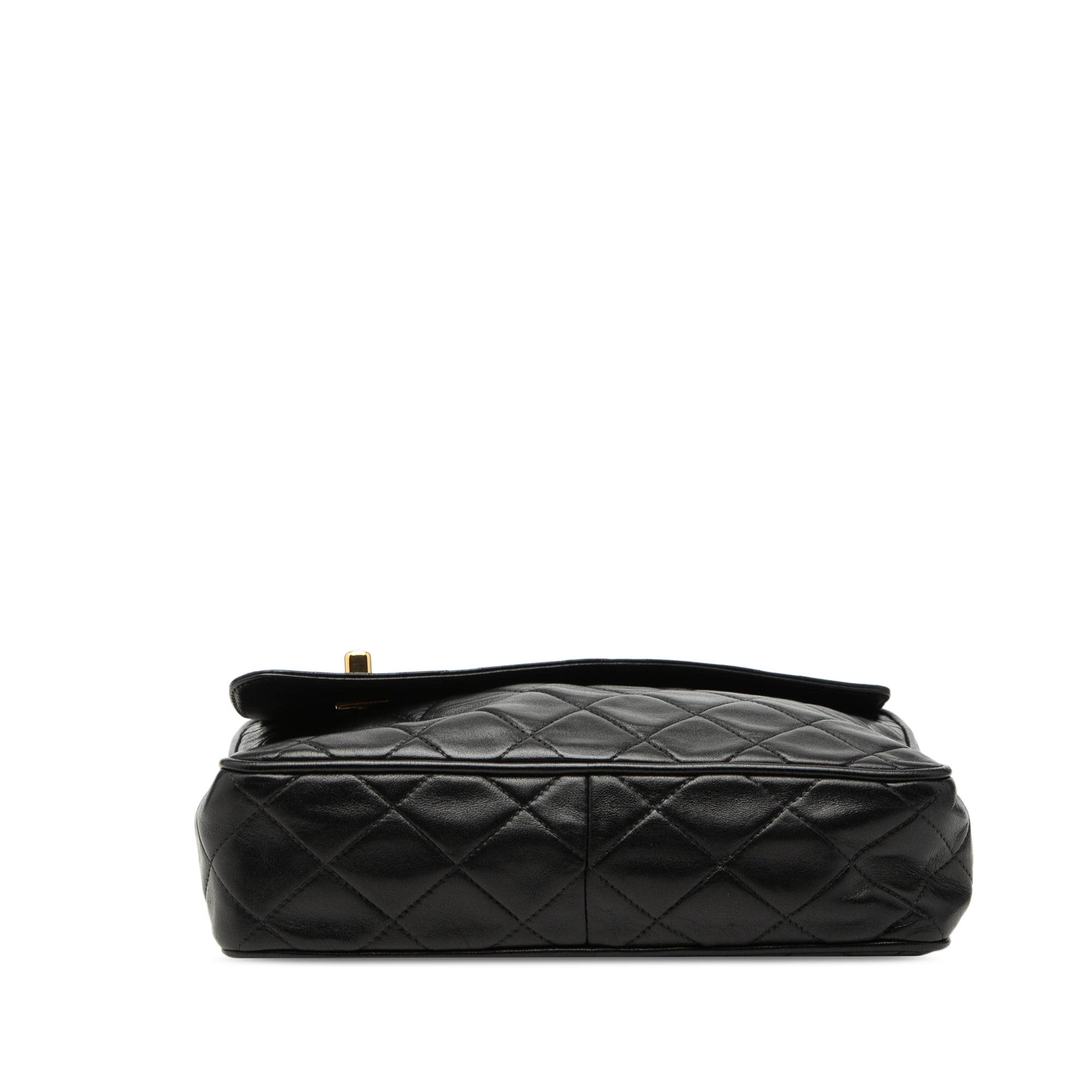 Chanel CC Quilted Lambskin Tassel Camera Bag - image 3
