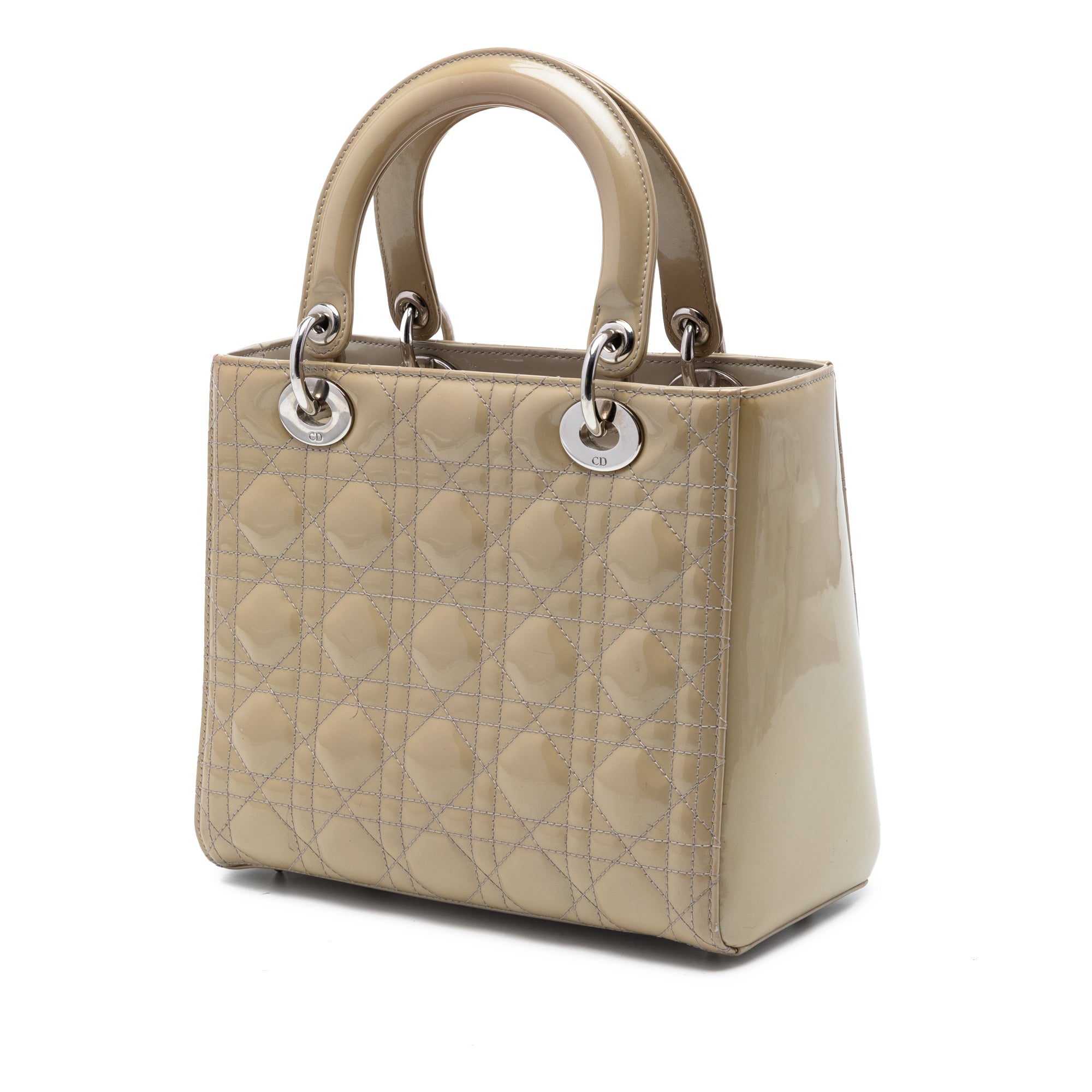 Dior Medium Patent Cannage Lady Dior - image 2