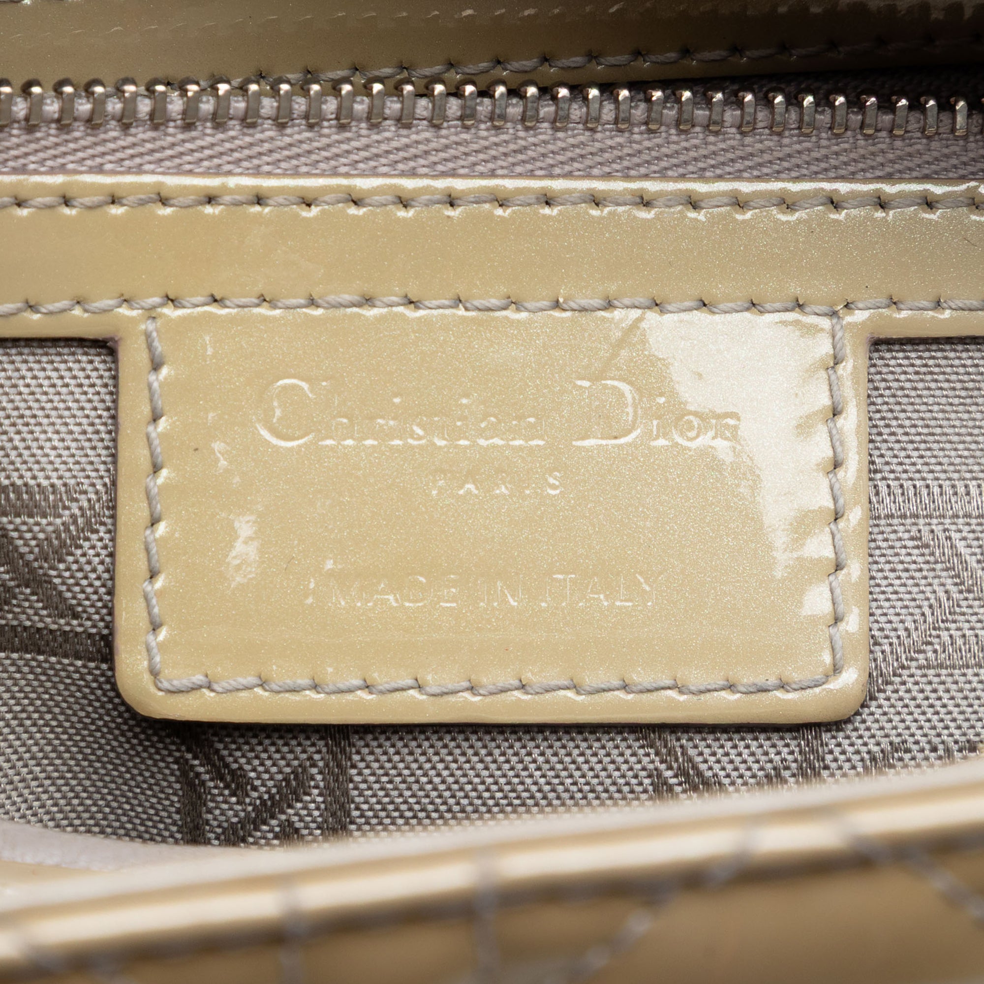 Dior Medium Patent Cannage Lady Dior - image 5