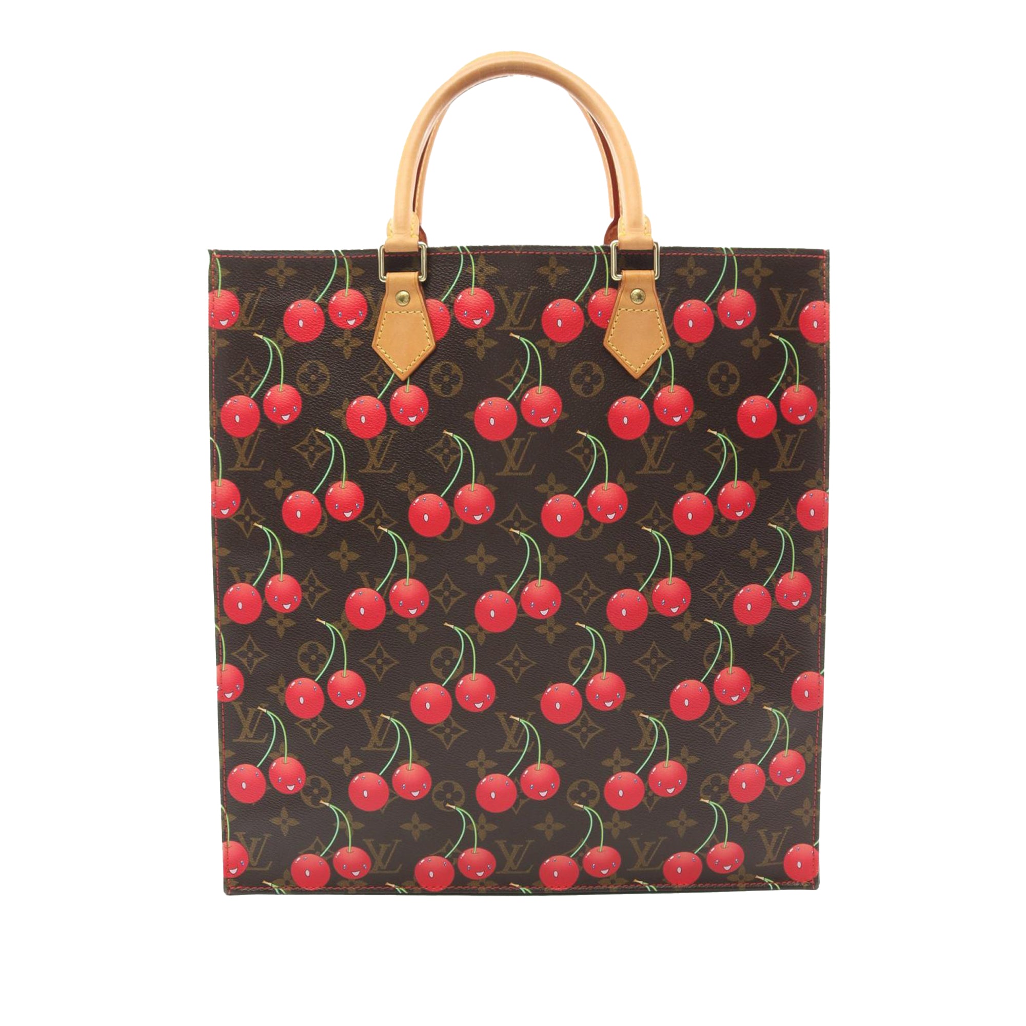 Louis Vuitton Takashi Murakami Monogram Cerises Sac Plat - image 1
